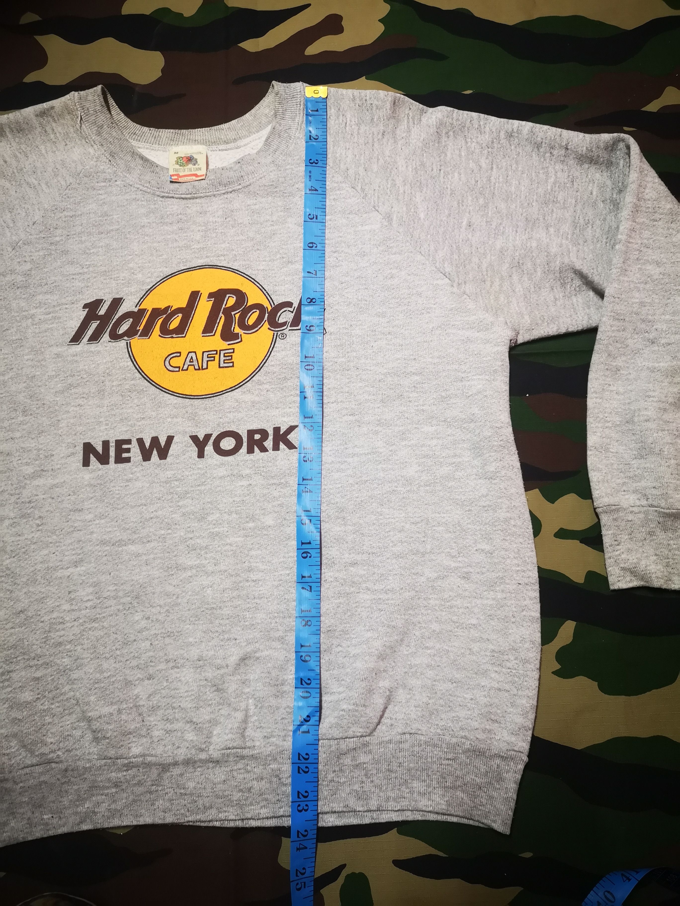 Fruit Of The Loom × Hard Rock Cafe × Vintage Vintage 90s hard rock cafe new york Size US M / EU 48-50 / 2 - 7 Thumbnail