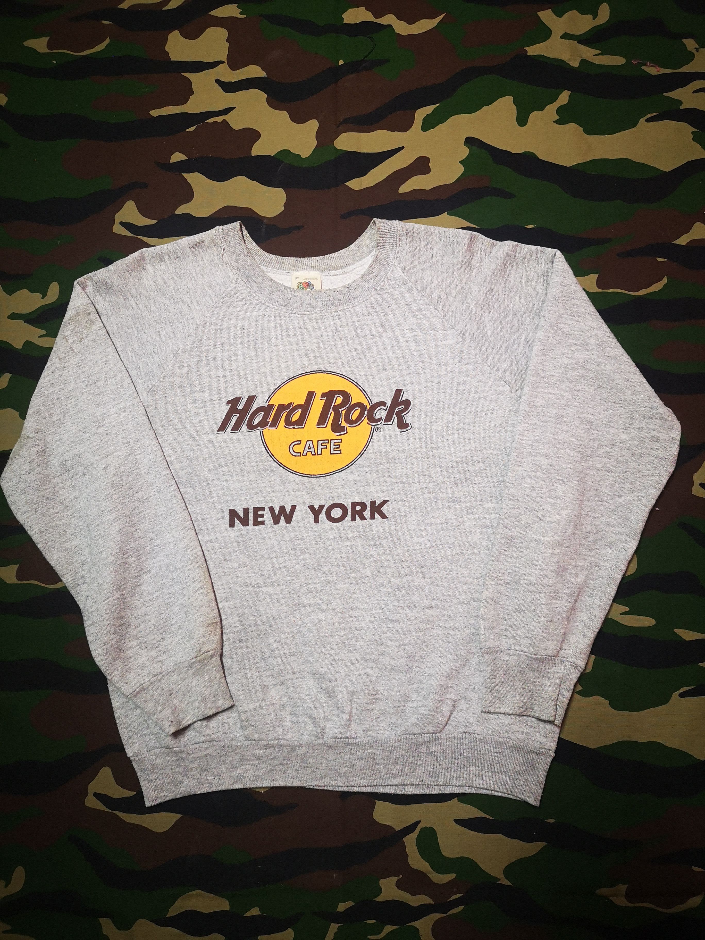 Fruit Of The Loom × Hard Rock Cafe × Vintage Vintage 90s hard rock cafe new york Size US M / EU 48-50 / 2 - 1 Thumbnail
