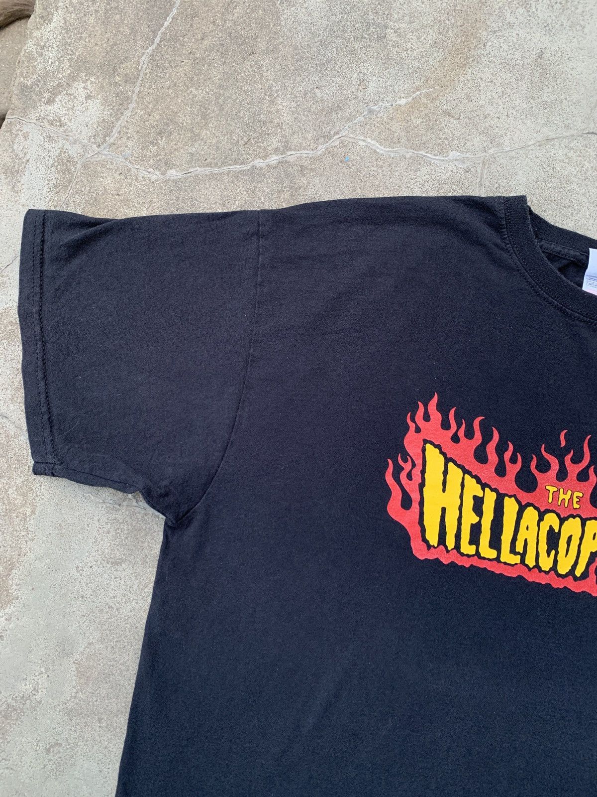 Band Tees Vintage The Hellacopters Swedish Rock Band Faded Y2k T-shirt Size US XL / EU 56 / 4 - 5 Thumbnail