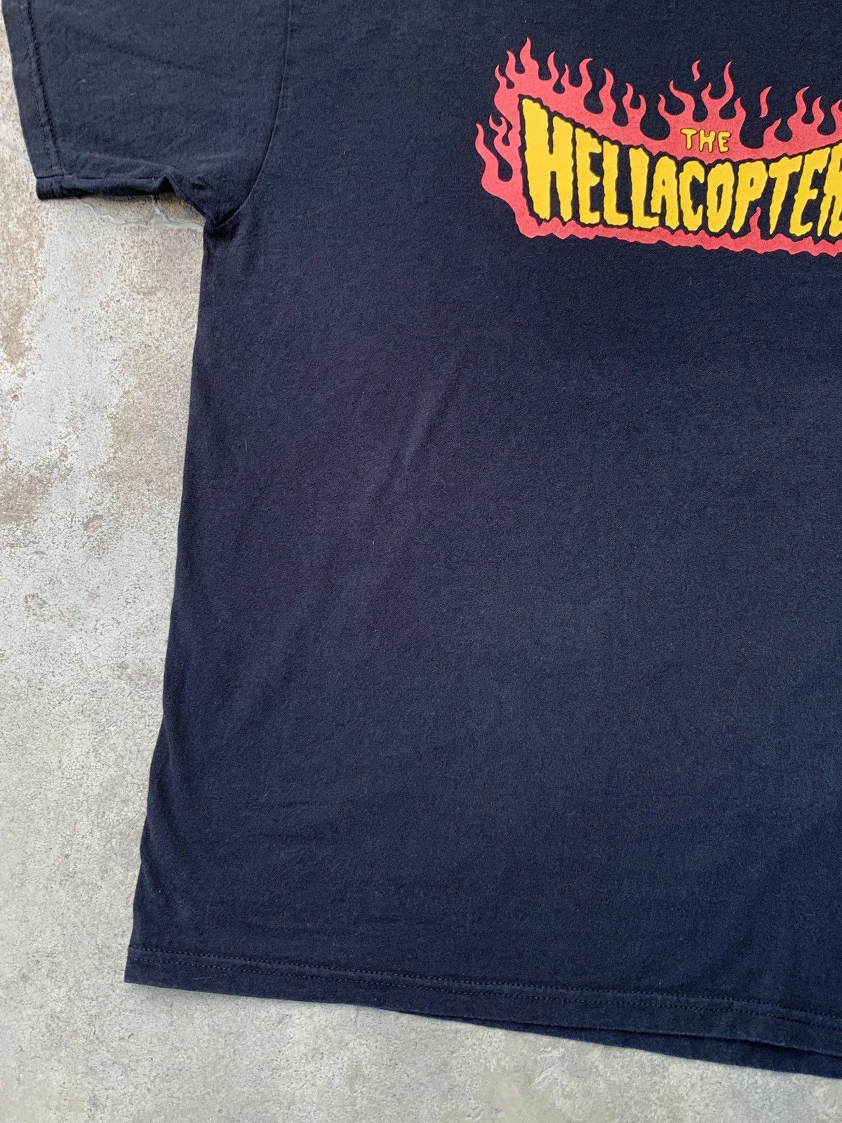 Band Tees Vintage The Hellacopters Swedish Rock Band Faded Y2k T-shirt Size US XL / EU 56 / 4 - 8 Thumbnail