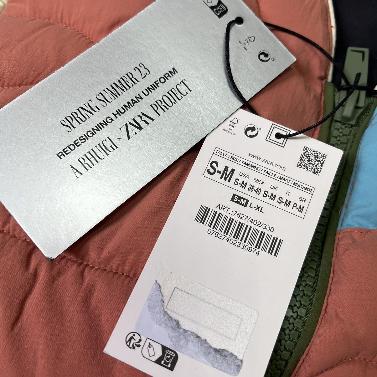 Rhude × Zara Rhude x Zara NEW Puffer Vest LIMITED EDITION Size US S / EU 44-46 / 1 - 15 Thumbnail