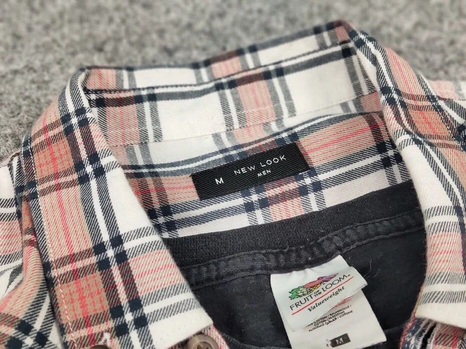 Flannel Vintage Flannel Shirt Travis Scott Style Size US M / EU 48-50 / 2 - 12 Thumbnail