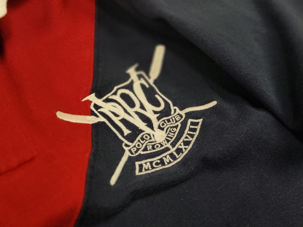 Polo Ralph Lauren Vintage 90's Polo Ralph Lauren Two-Tone logo Polo Shirt Size US S / EU 44-46 / 1 - 10 Thumbnail