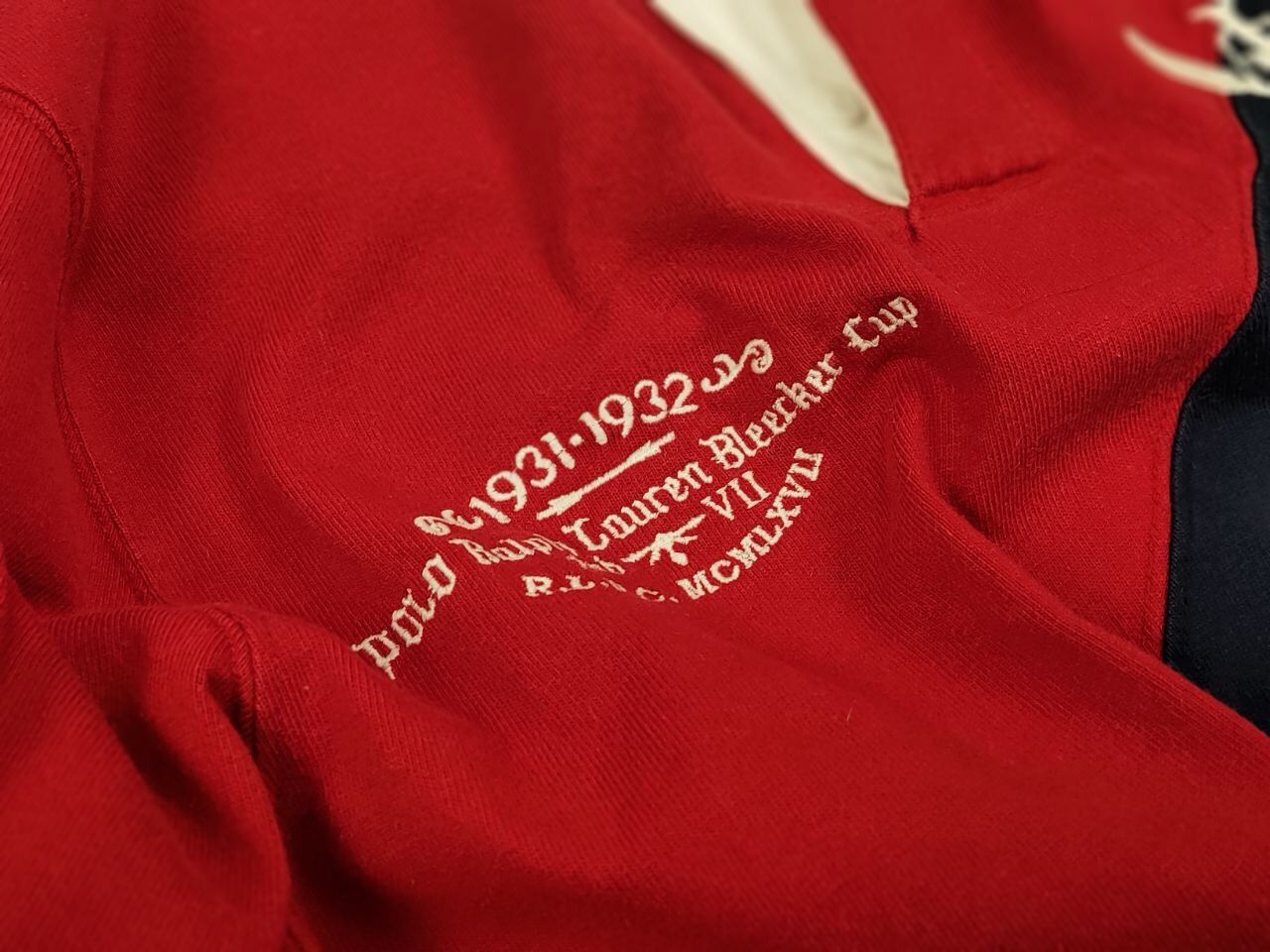 Polo Ralph Lauren Vintage 90's Polo Ralph Lauren Two-Tone logo Polo Shirt Size US S / EU 44-46 / 1 - 11 Thumbnail