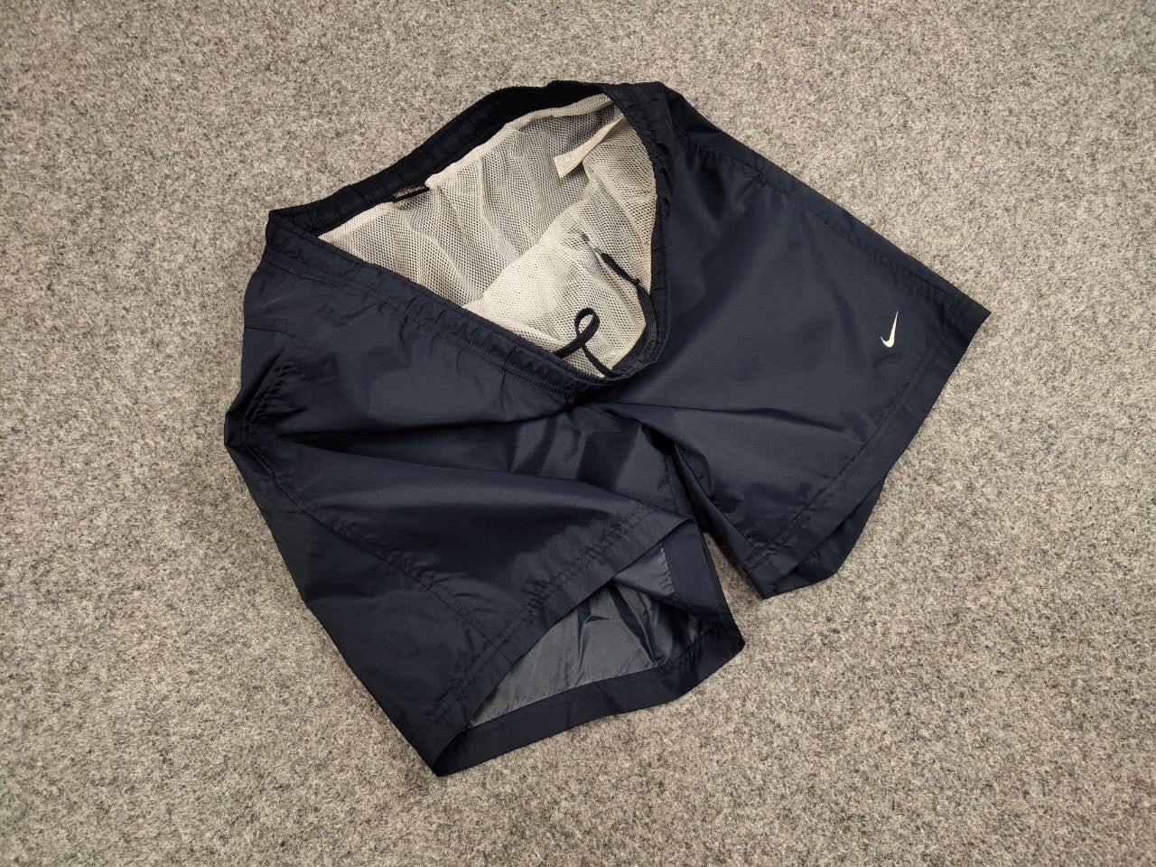 Nike Vintage Nike Shorts Blue Logo swoosh casual Y2K Streetwear Size US 36 / EU 52 - 11 Thumbnail