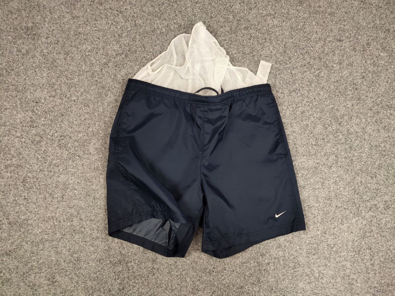 Nike Vintage Nike Shorts Blue Logo swoosh casual Y2K Streetwear Size US 36 / EU 52 - 12 Thumbnail