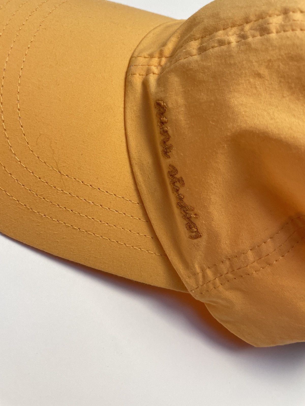 Acne Studios Acne Studios Carliy Cotton Baseball Cap in Orange Size ONE SIZE - 3 Thumbnail