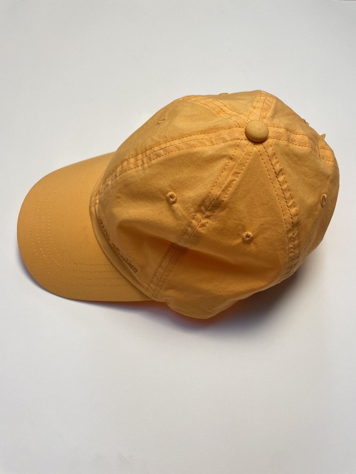 Acne Studios Acne Studios Carliy Cotton Baseball Cap in Orange Size ONE SIZE - 5 Thumbnail