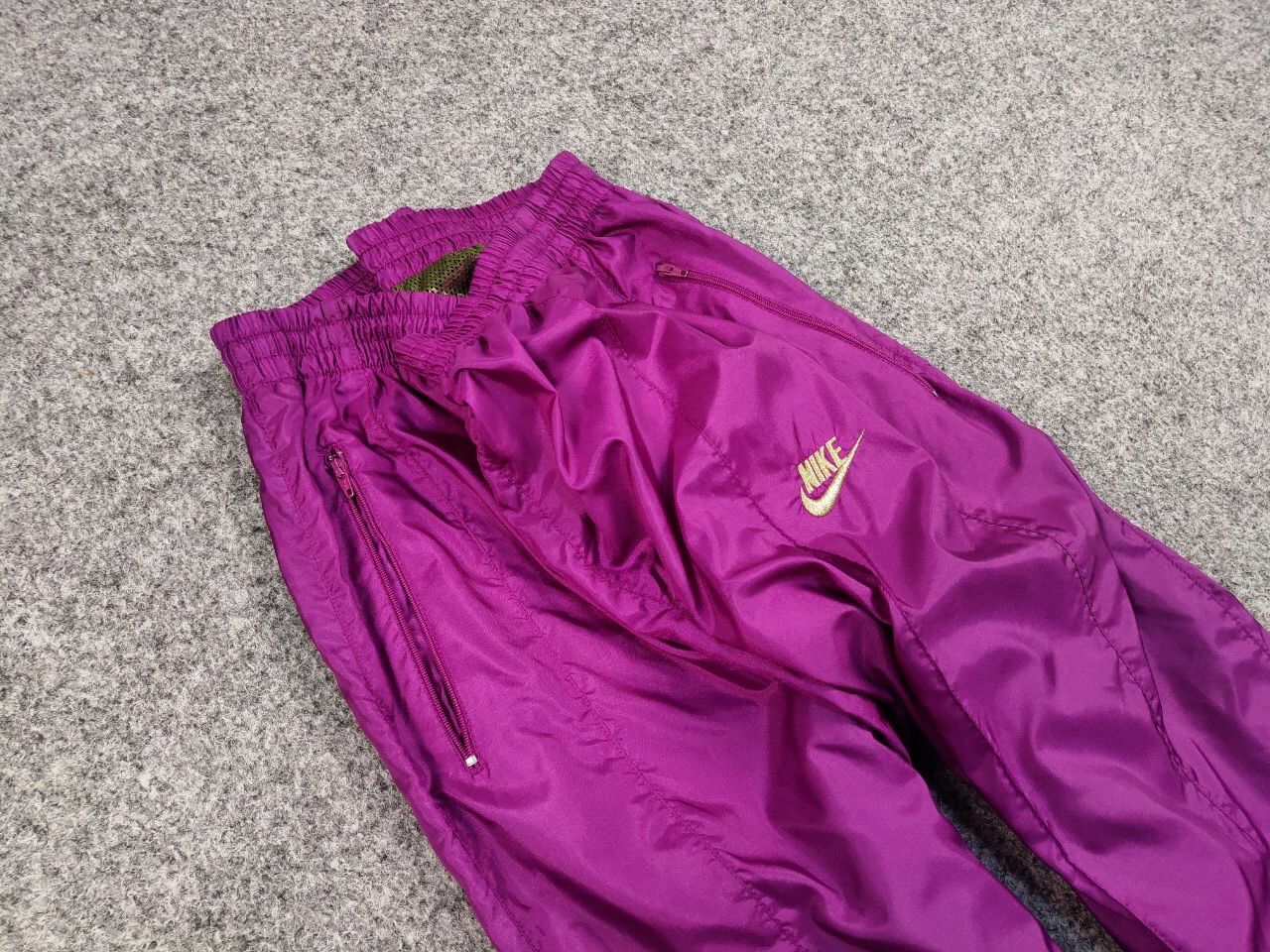 Nike Vintage 90's Nike Nylon Track Pants Drill y2k gorpcore Size US 32 / EU 48 - 10 Thumbnail