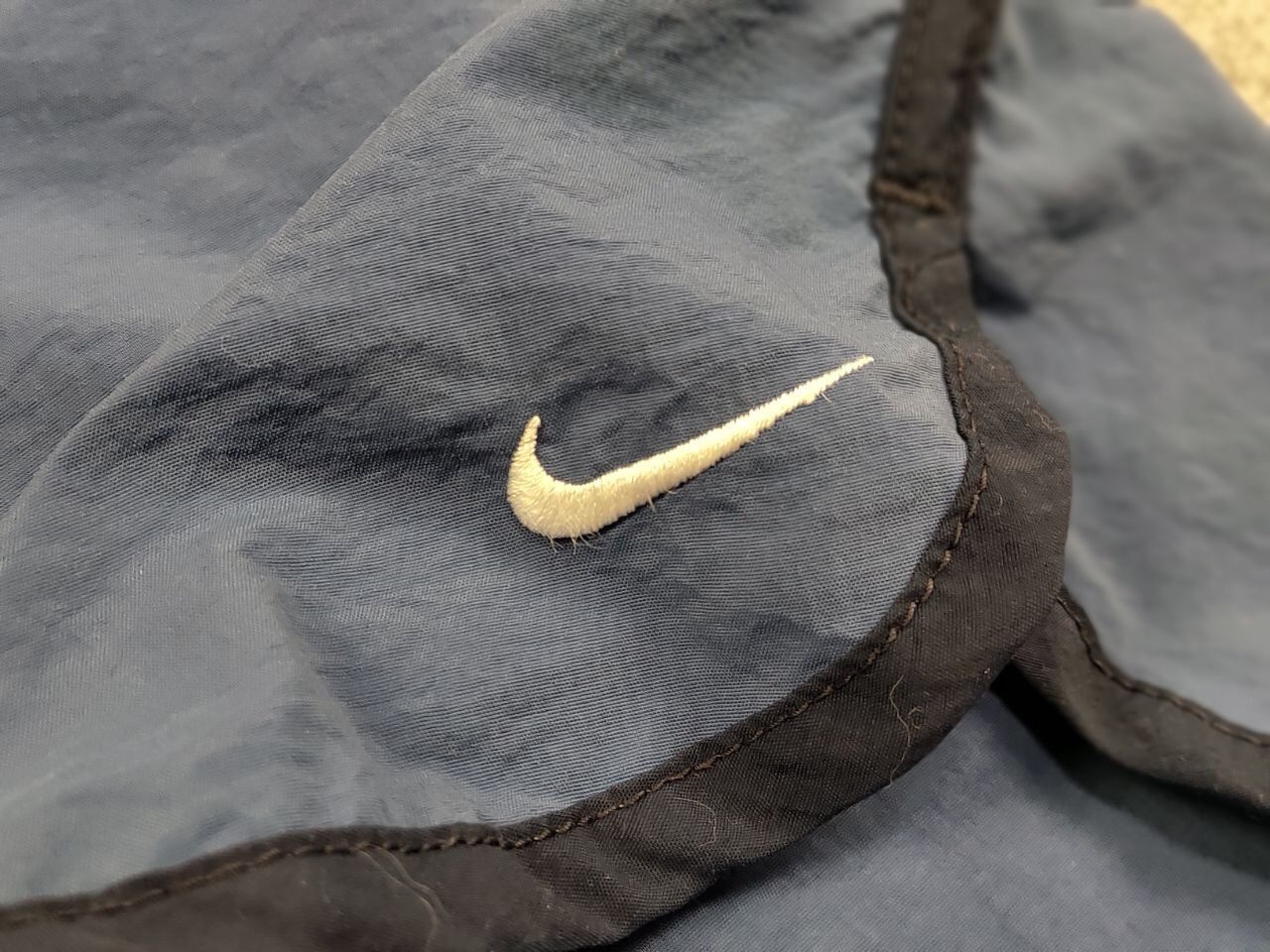 Nike 🌌Vintage Nike Shorts Blue Logo swoosh casual Y2K Streetwear Size US 32 / EU 48 - 12 Thumbnail