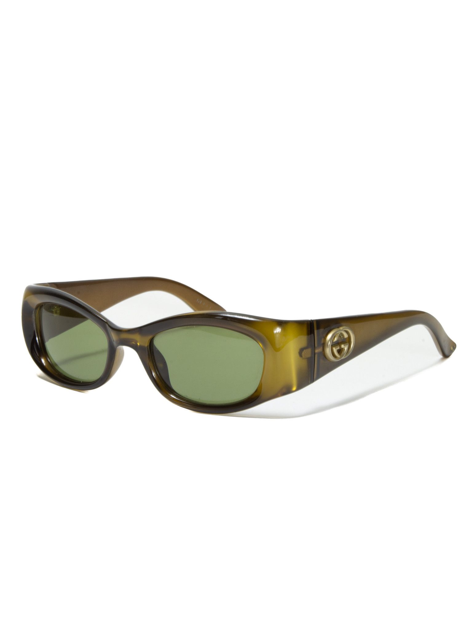 image of Vintage Amber Gucci Sunglasses, Men's