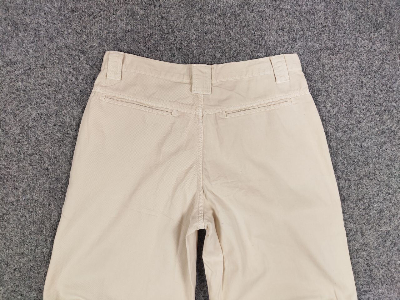 Japanese Brand Vintage 90's Japanese Baggy Beige Multi Pocket Cargo Pants Size US 31 - 15 Thumbnail