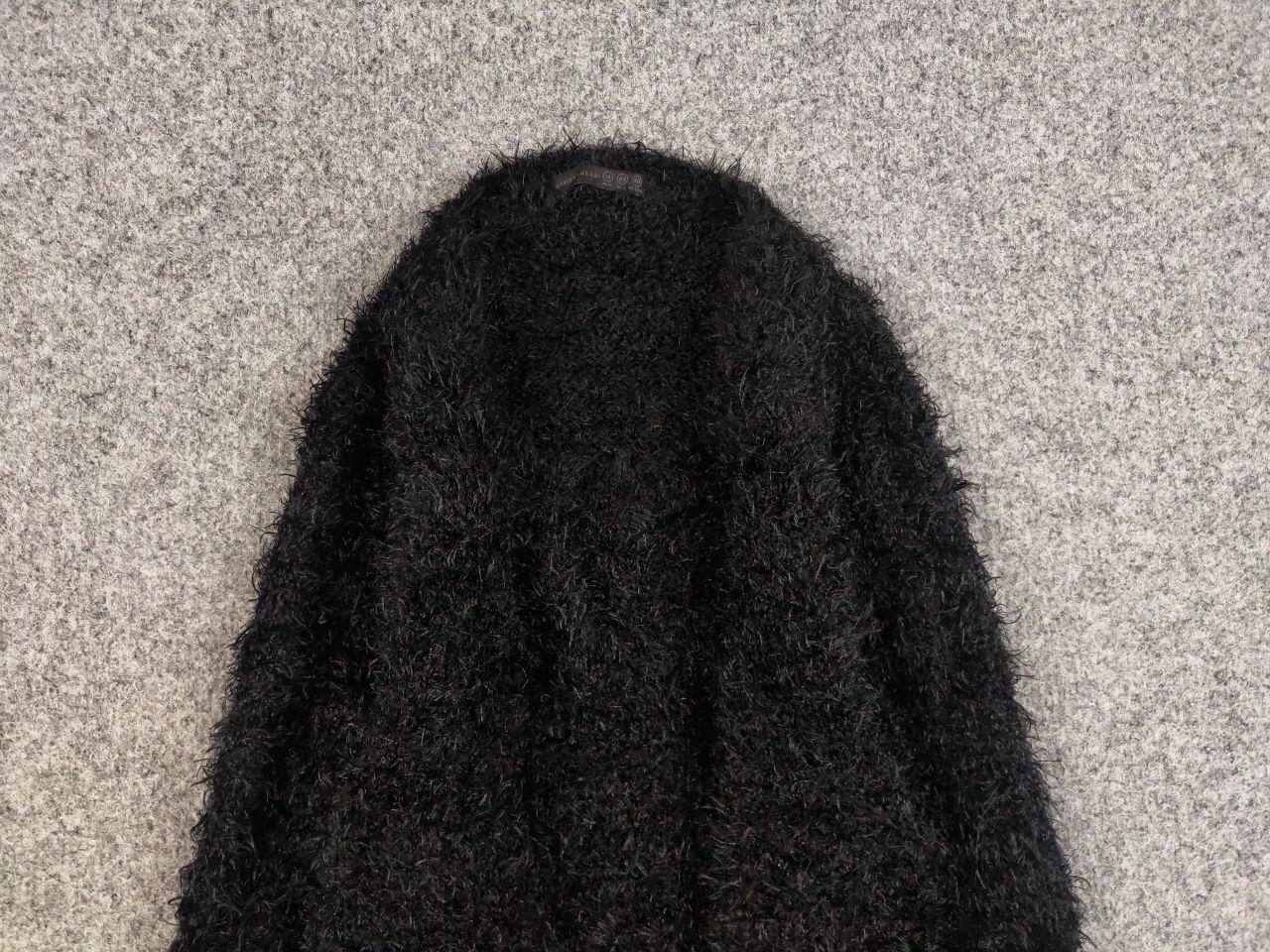 Japanese Brand Vintage 90's Japanese Black Mohair Style Fuzzy Sweater Size US S / EU 44-46 / 1 - 6 Thumbnail