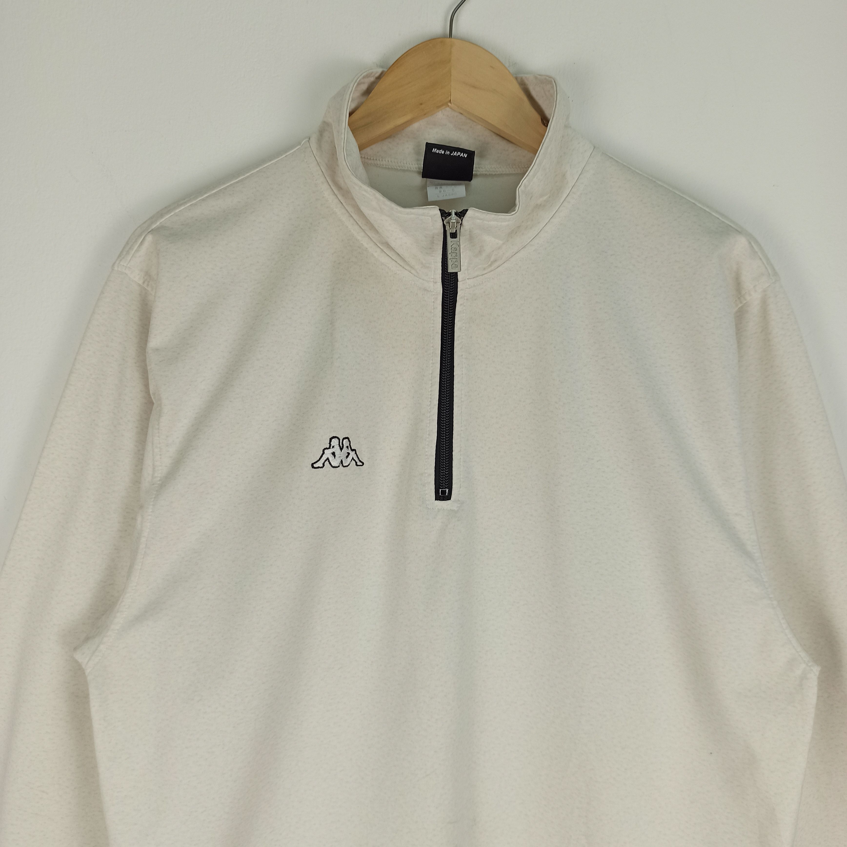 Kappa Vintage Kappa Japan Half Zipper Sportswear Size US L / EU 52-54 / 3 - 2 Thumbnail