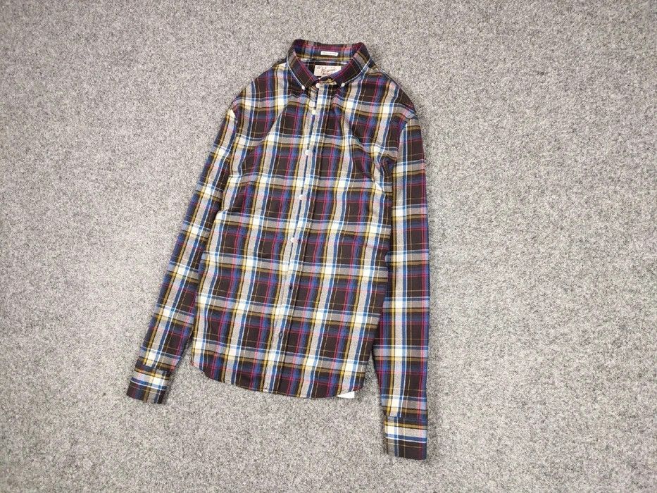 Flannel Vintage Flannel Shirt Plaid Checkered Travis Scott Style Size US XL / EU 56 / 4 - 6 Thumbnail