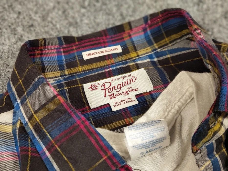 Flannel Vintage Flannel Shirt Plaid Checkered Travis Scott Style Size US XL / EU 56 / 4 - 9 Thumbnail