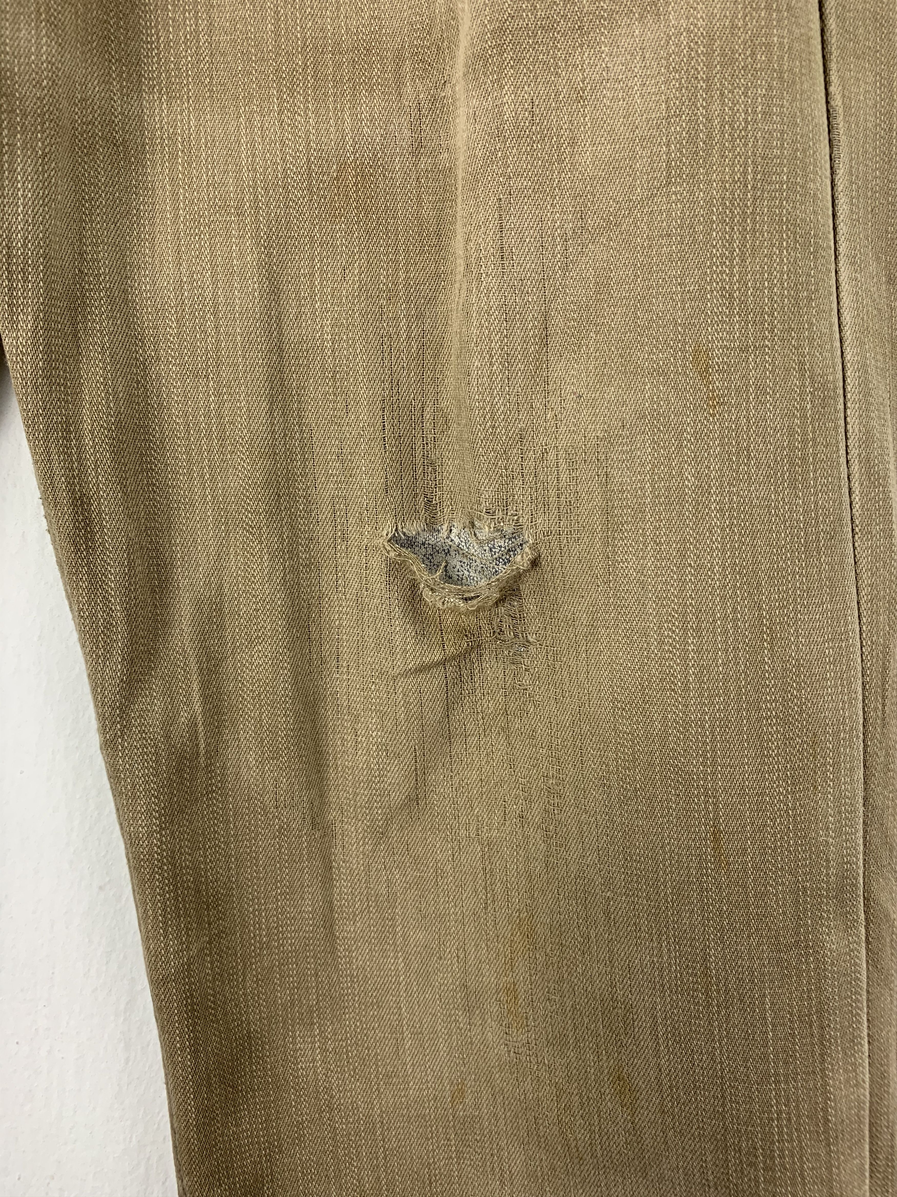Edwin EDWIN Pants Vintage Brown Distressed Straight Cut Size US 30 / EU 46 - 3 Thumbnail