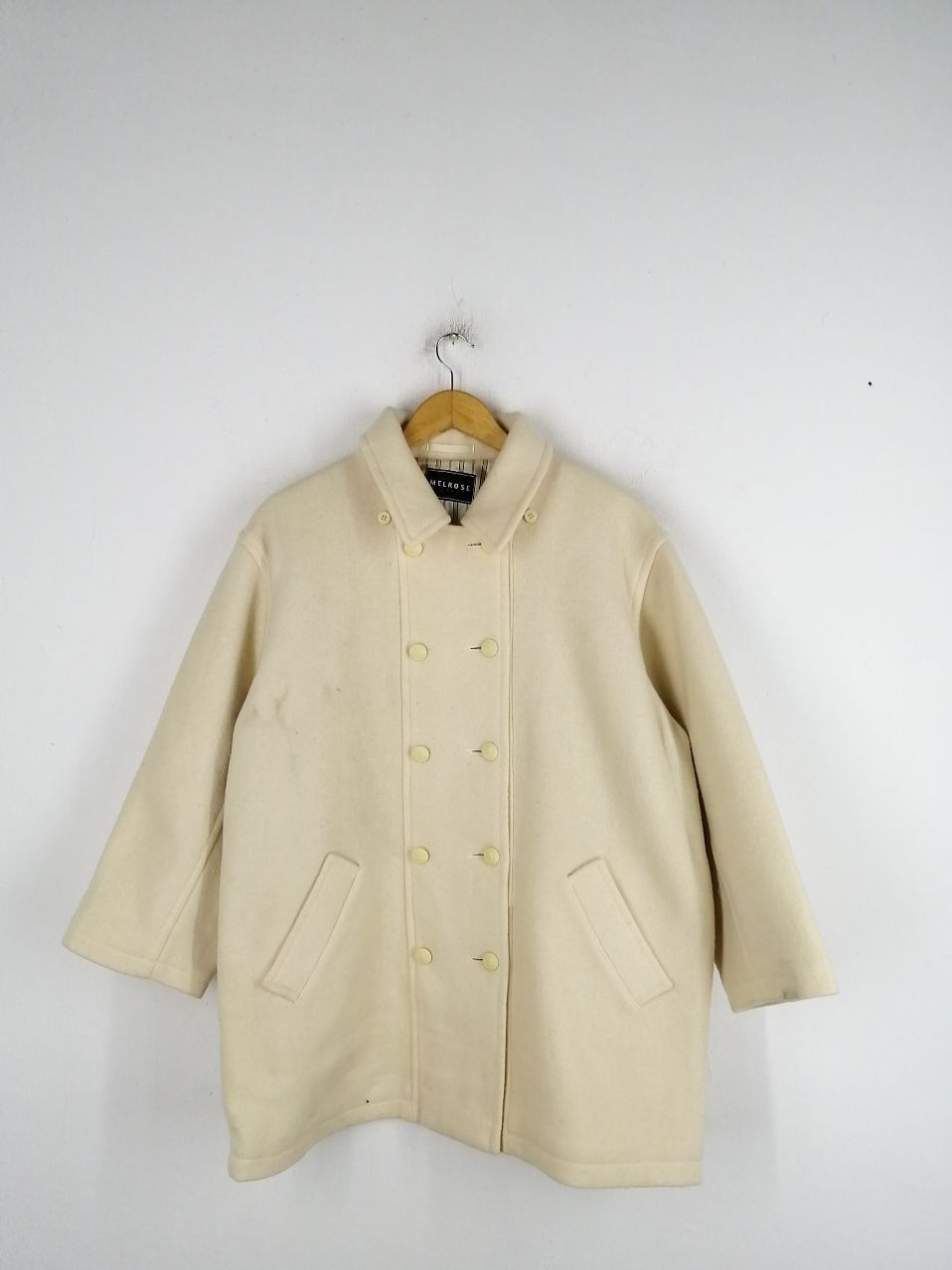 Japanese Brand × Melrose Vintage Melrose Long Wool Jacket Size US M / EU 48-50 / 2 - 2 Thumbnail