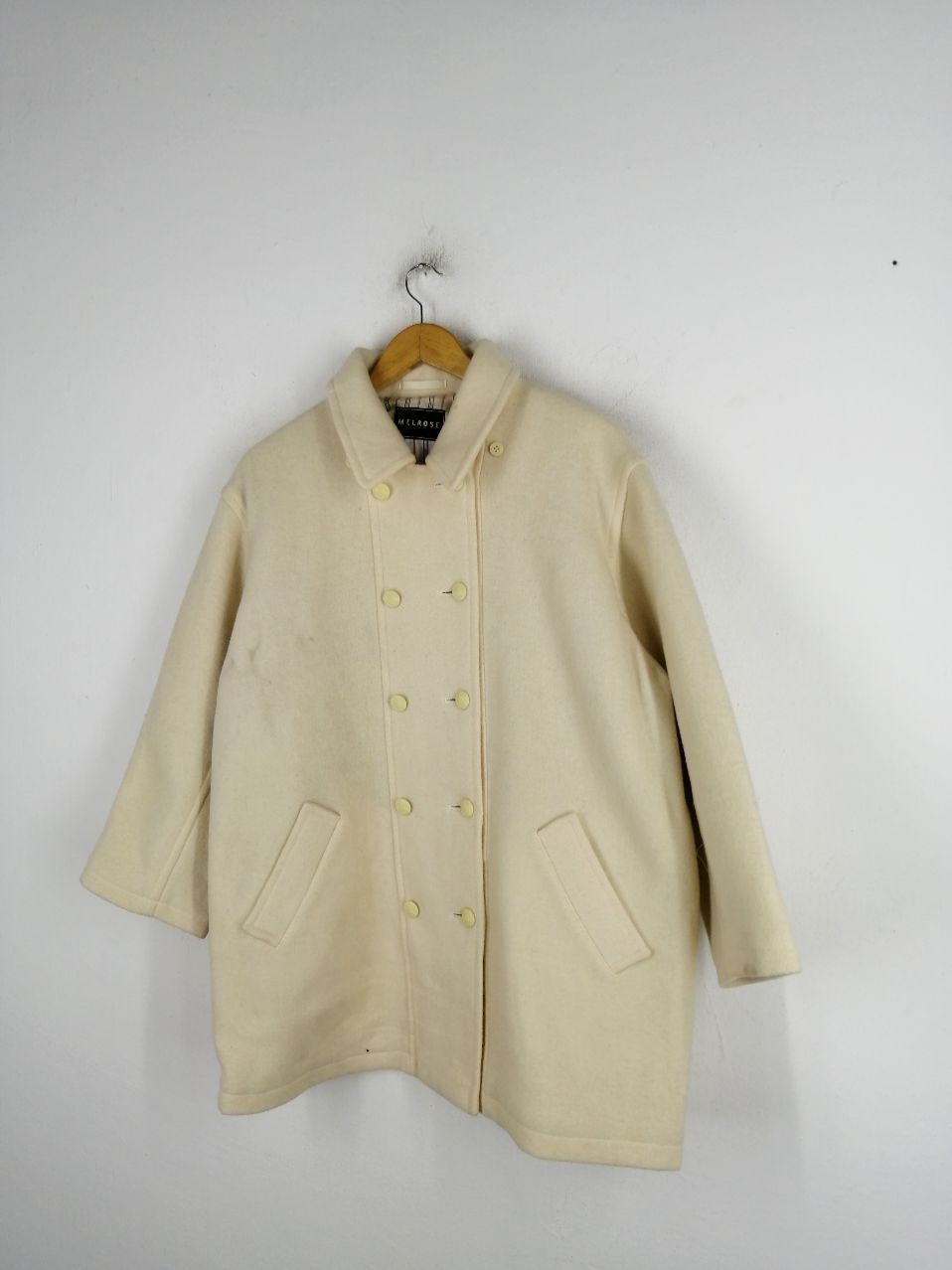 Japanese Brand × Melrose Vintage Melrose Long Wool Jacket Size US M / EU 48-50 / 2 - 3 Thumbnail