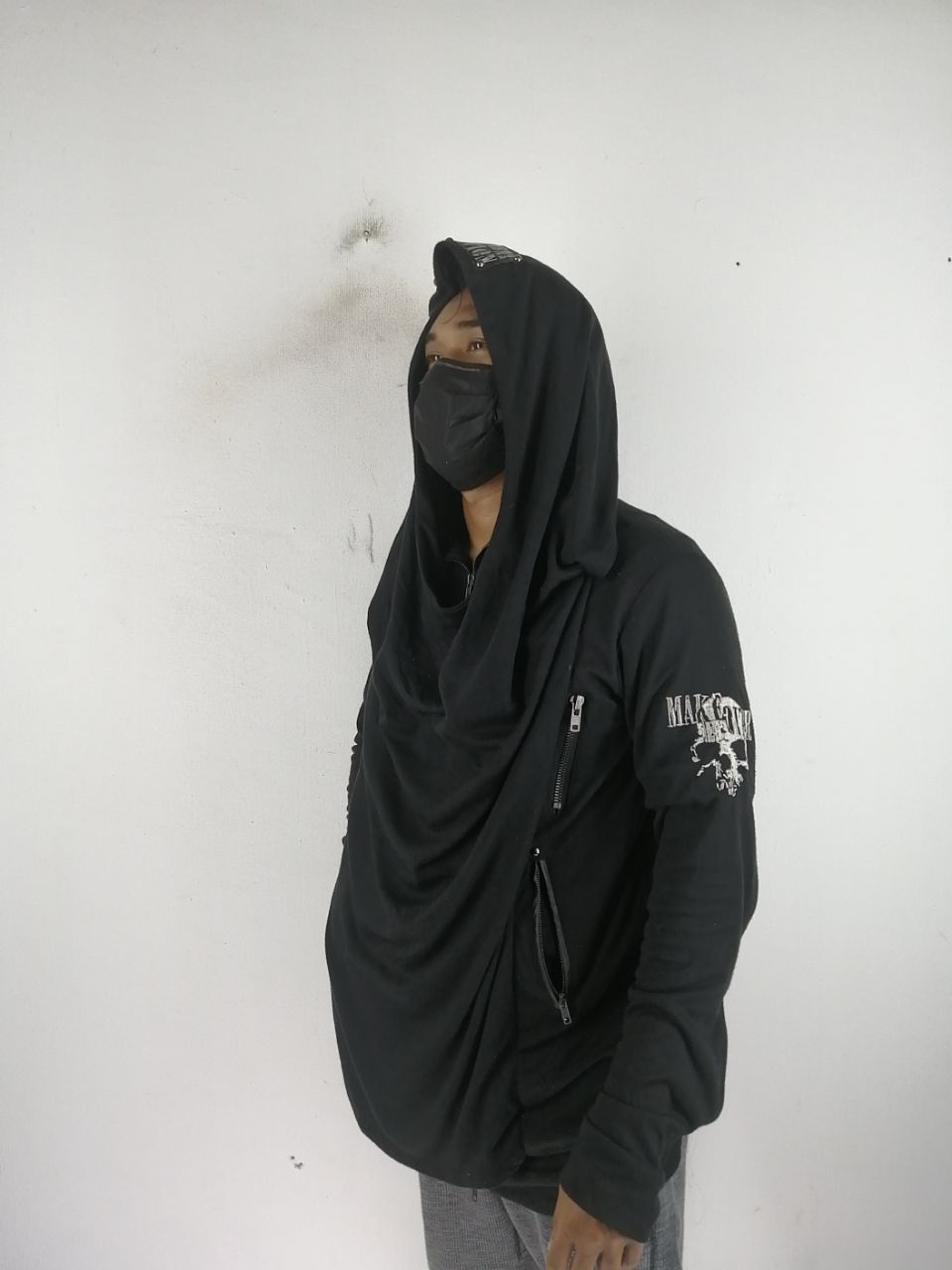 Japanese Brand × Seditionaries Stealth Assassin Black Hoodie Size US M / EU 48-50 / 2 - 1 Thumbnail
