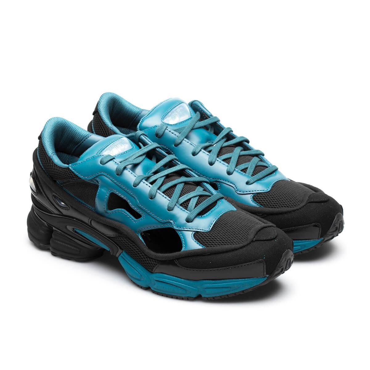 Adidas × Raf Simons Raf Simons x Replicant Ozweego Black Colonial Blue Size US 10 / EU 43 - 3 Thumbnail
