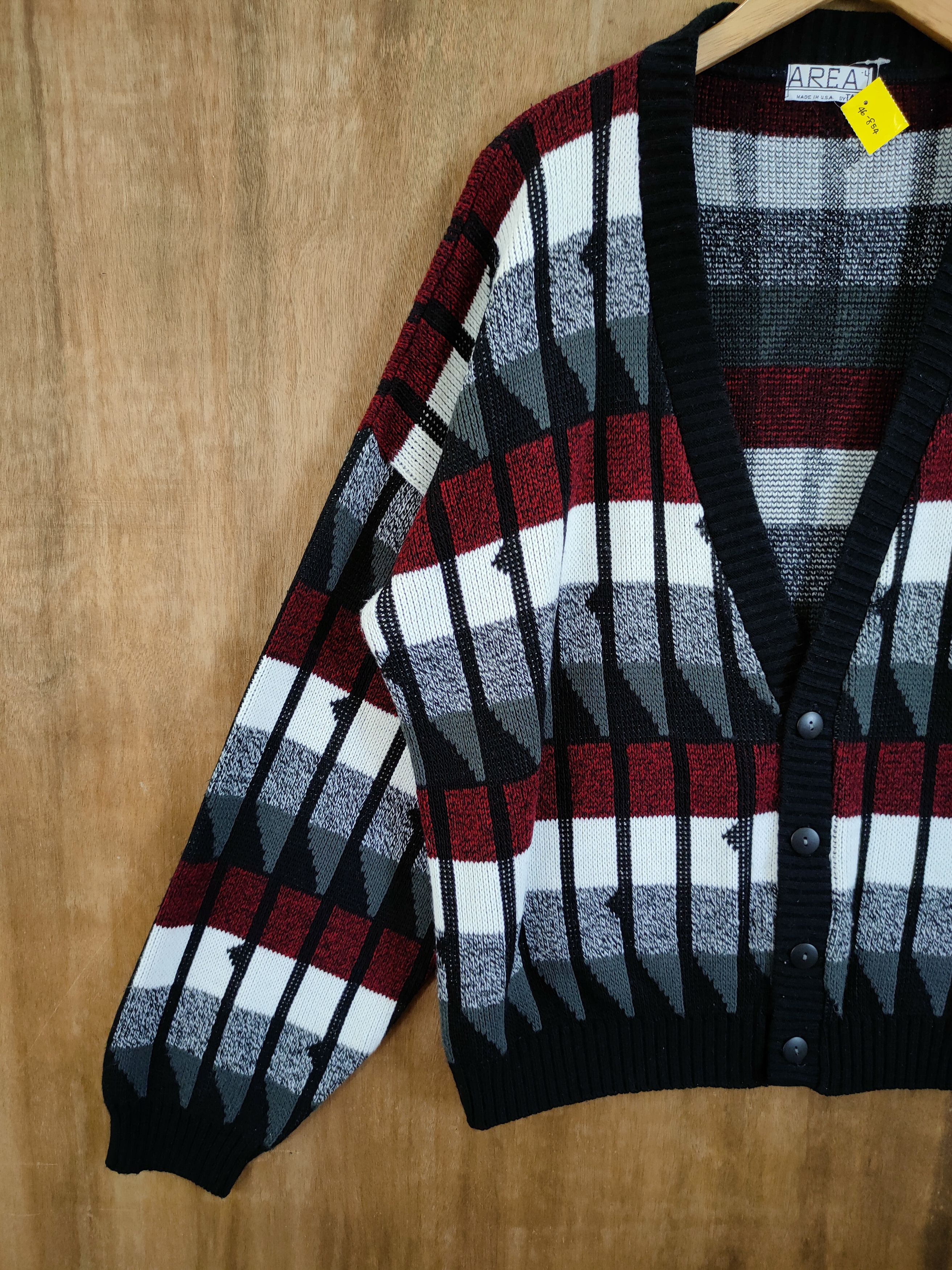 Aran Isles Knitwear D Area USA aran isle knitwear cardigan art winter #46-854 Size US L / EU 52-54 / 3 - 2 Thumbnail