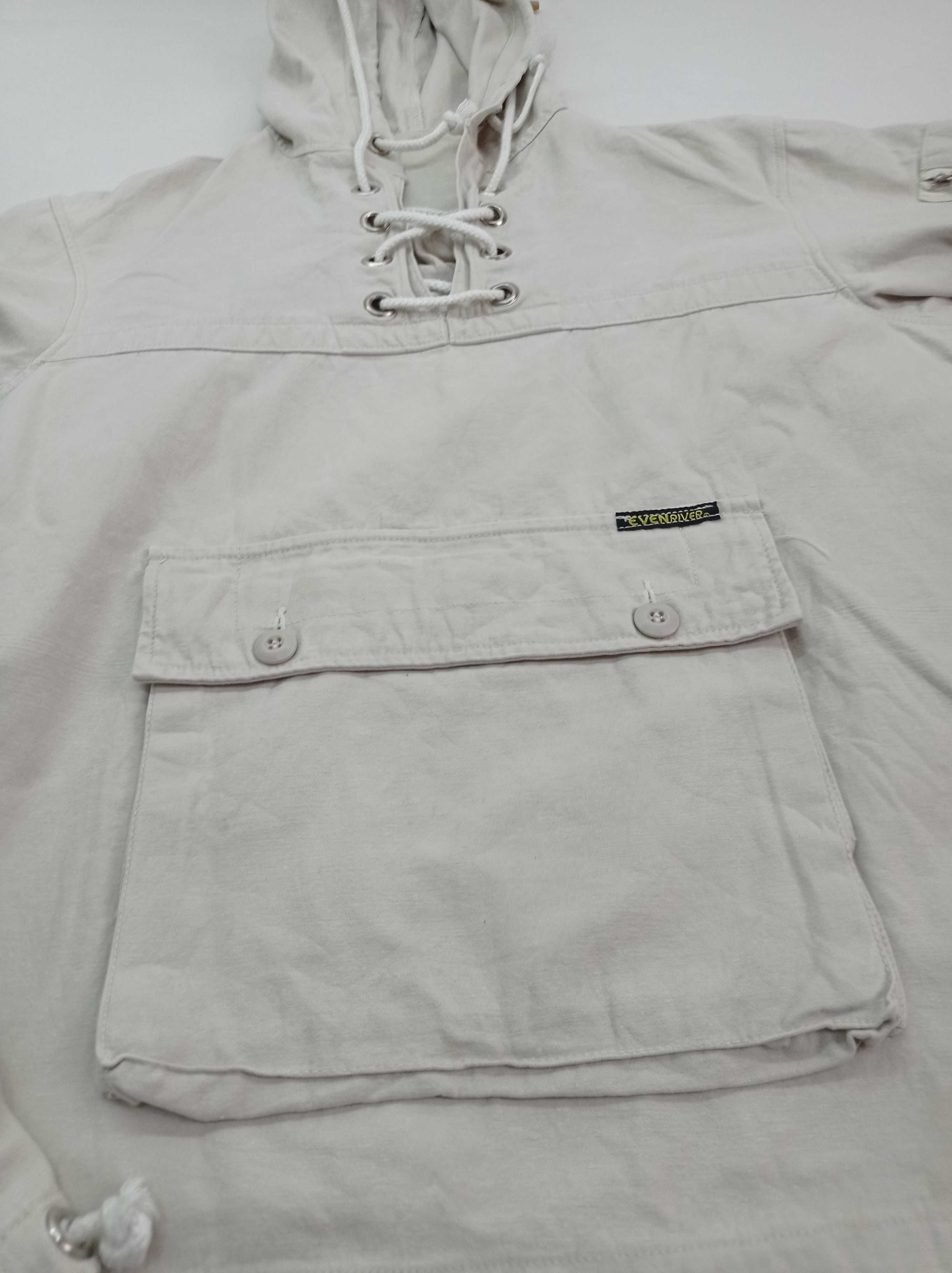 Japanese Brand Vintage Even River Pocket Bag Hoodie Size US L / EU 52-54 / 3 - 8 Thumbnail