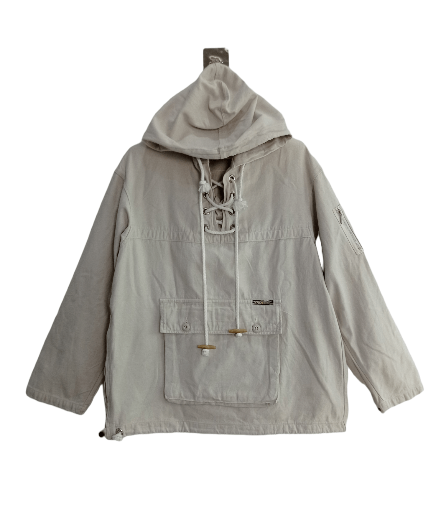 Japanese Brand Vintage Even River Pocket Bag Hoodie Size US L / EU 52-54 / 3 - 1 Thumbnail