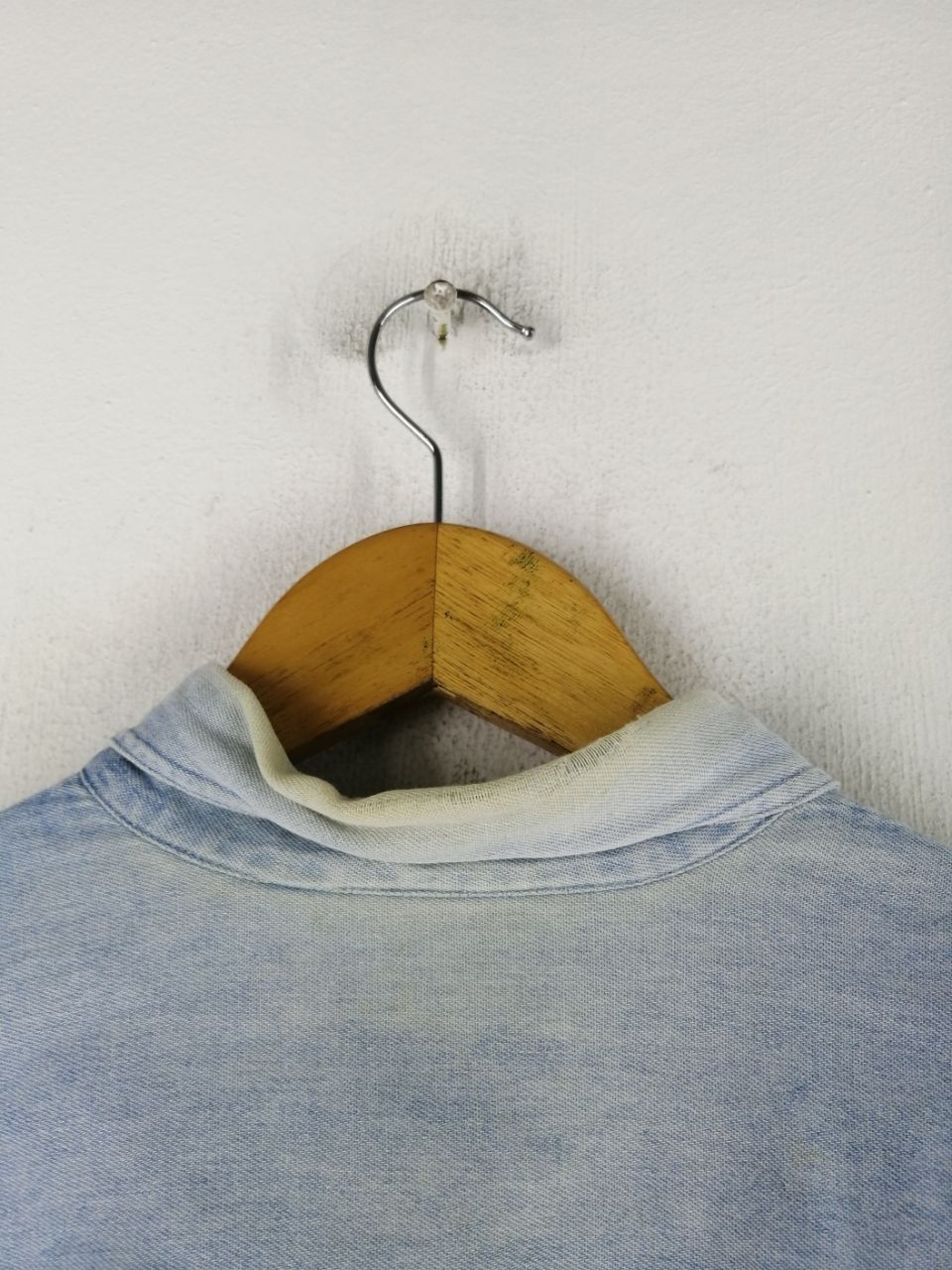 Fred Perry ACID WASH DENIM SHIRT FRED PERRY FITS M Size US S / EU 44-46 / 1 - 4 Thumbnail