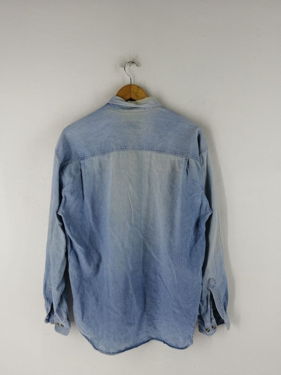 Fred Perry ACID WASH DENIM SHIRT FRED PERRY FITS M Size US S / EU 44-46 / 1 - 2 Thumbnail