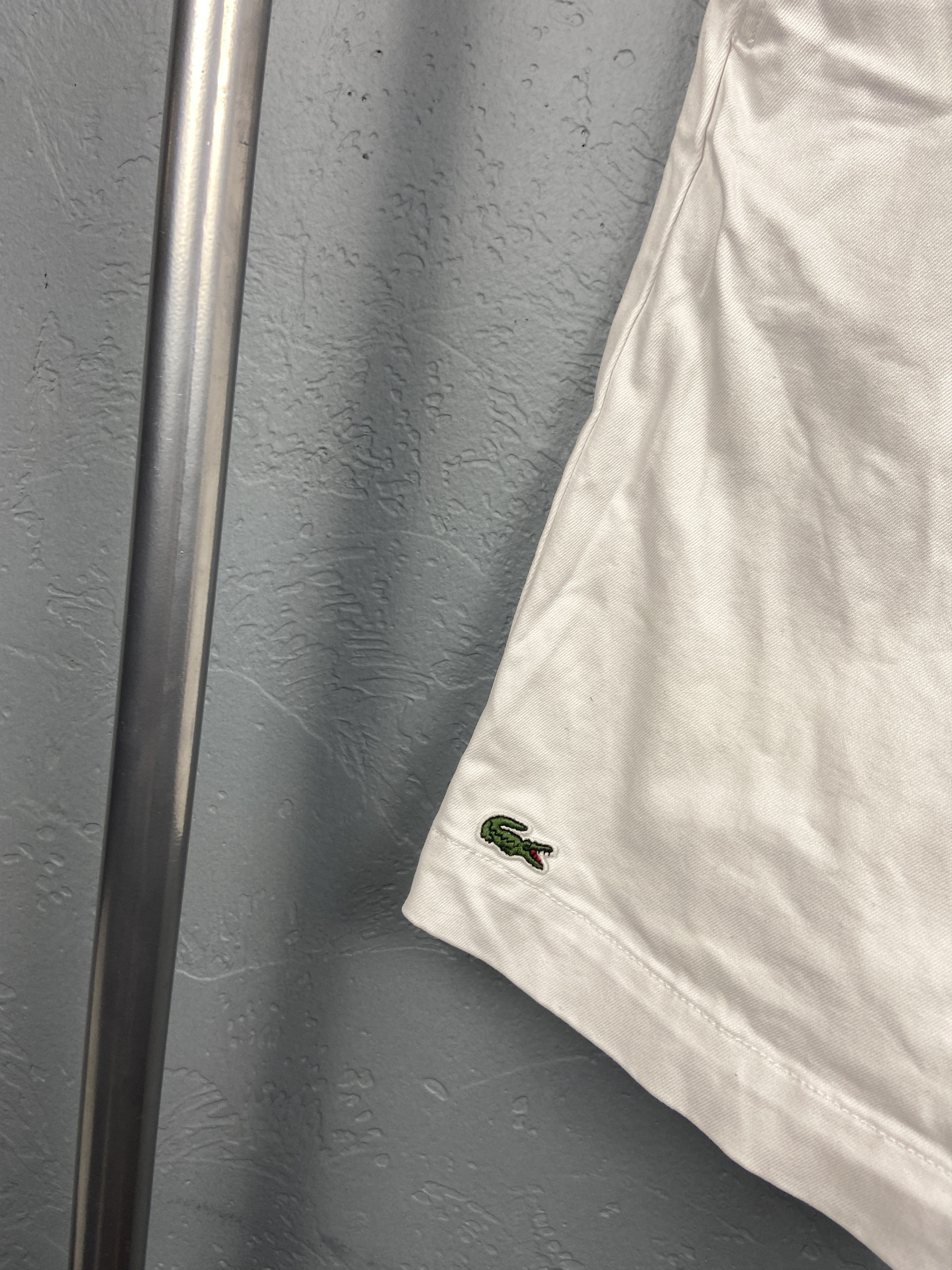 Lacoste × Vintage Lacoste Vintage Mens Classic Chino Shorts Size US 32 / EU 48 - 2 Thumbnail