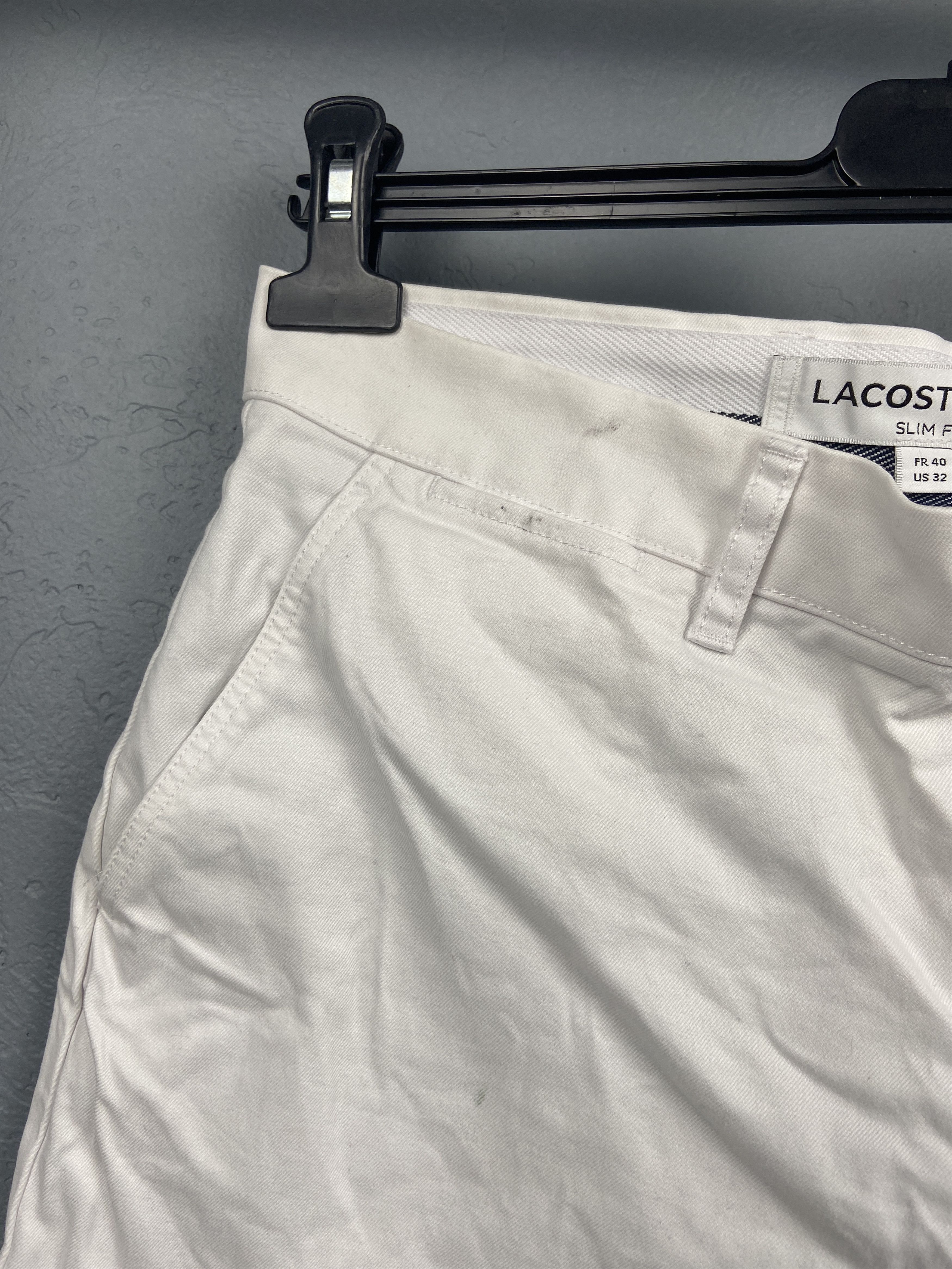 Lacoste × Vintage Lacoste Vintage Mens Classic Chino Shorts Size US 32 / EU 48 - 3 Thumbnail