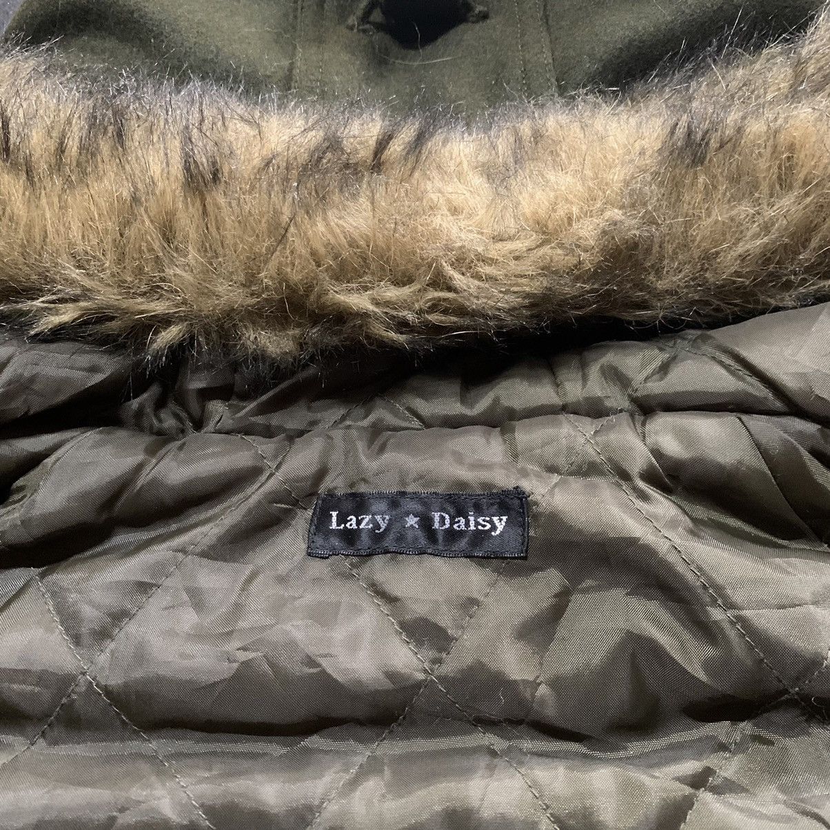 If Six Was Nine RARE✨Lazy Daisy Utility Wool Furr Hooded Jacket Like LGB Size US M / EU 48-50 / 2 - 10 Thumbnail