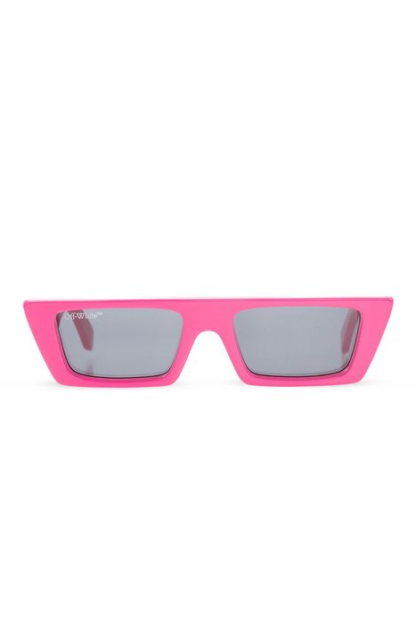 Off white best sale pink sunglasses