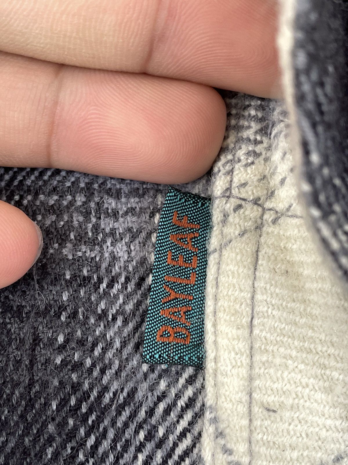 Japanese Brand VINTAGE BAYLEAF SHEARLING FLANNEL JACKET Size US L / EU 52-54 / 3 - 6 Thumbnail