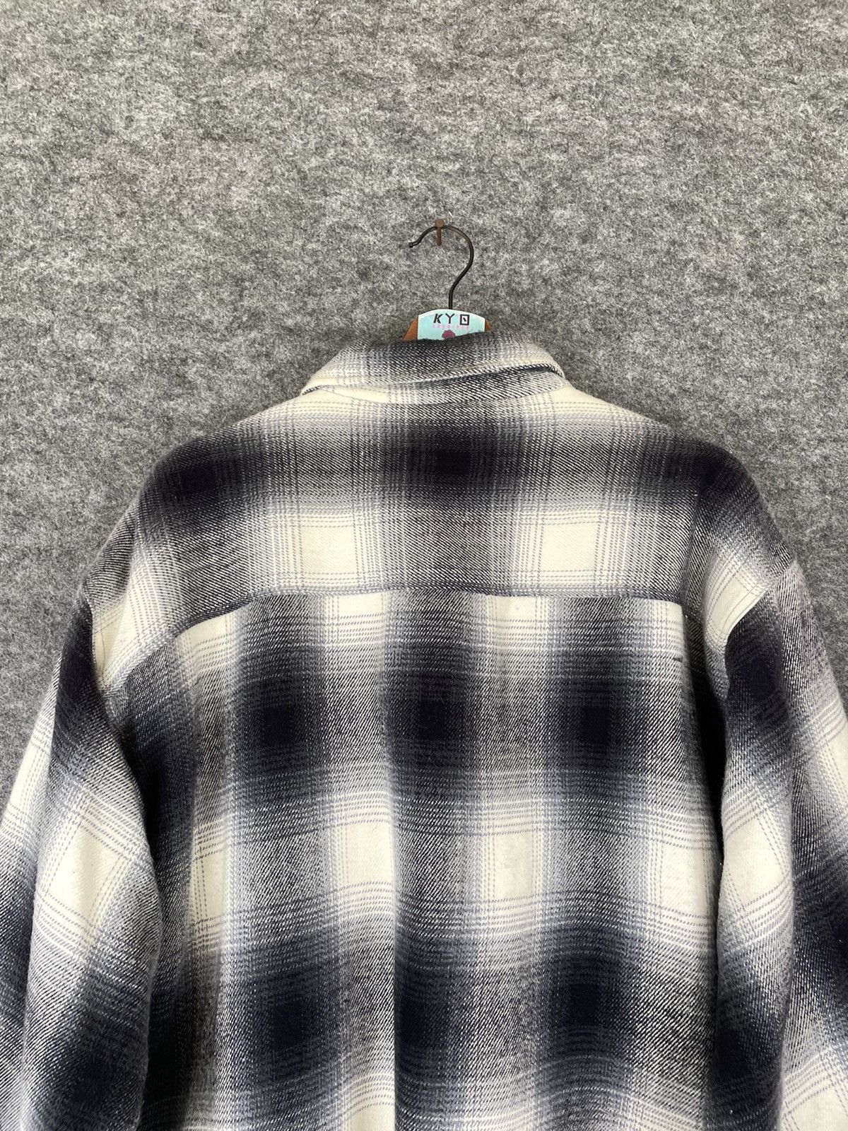 Japanese Brand VINTAGE BAYLEAF SHEARLING FLANNEL JACKET Size US L / EU 52-54 / 3 - 4 Thumbnail