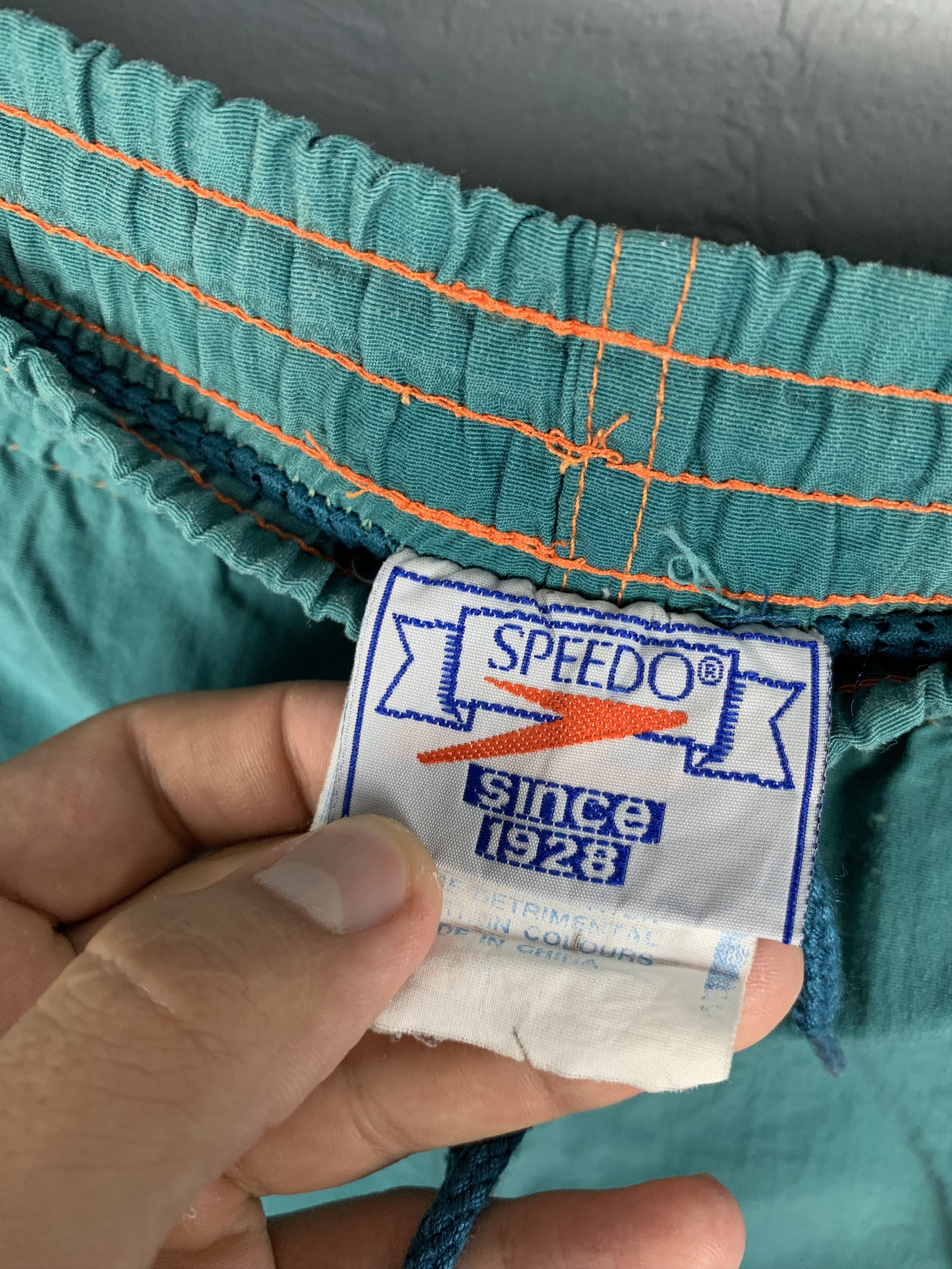 Speedo Speedo 90s Vintage Nylon Mens Shorts Y2K Size US 34 / EU 50 - 5 Thumbnail