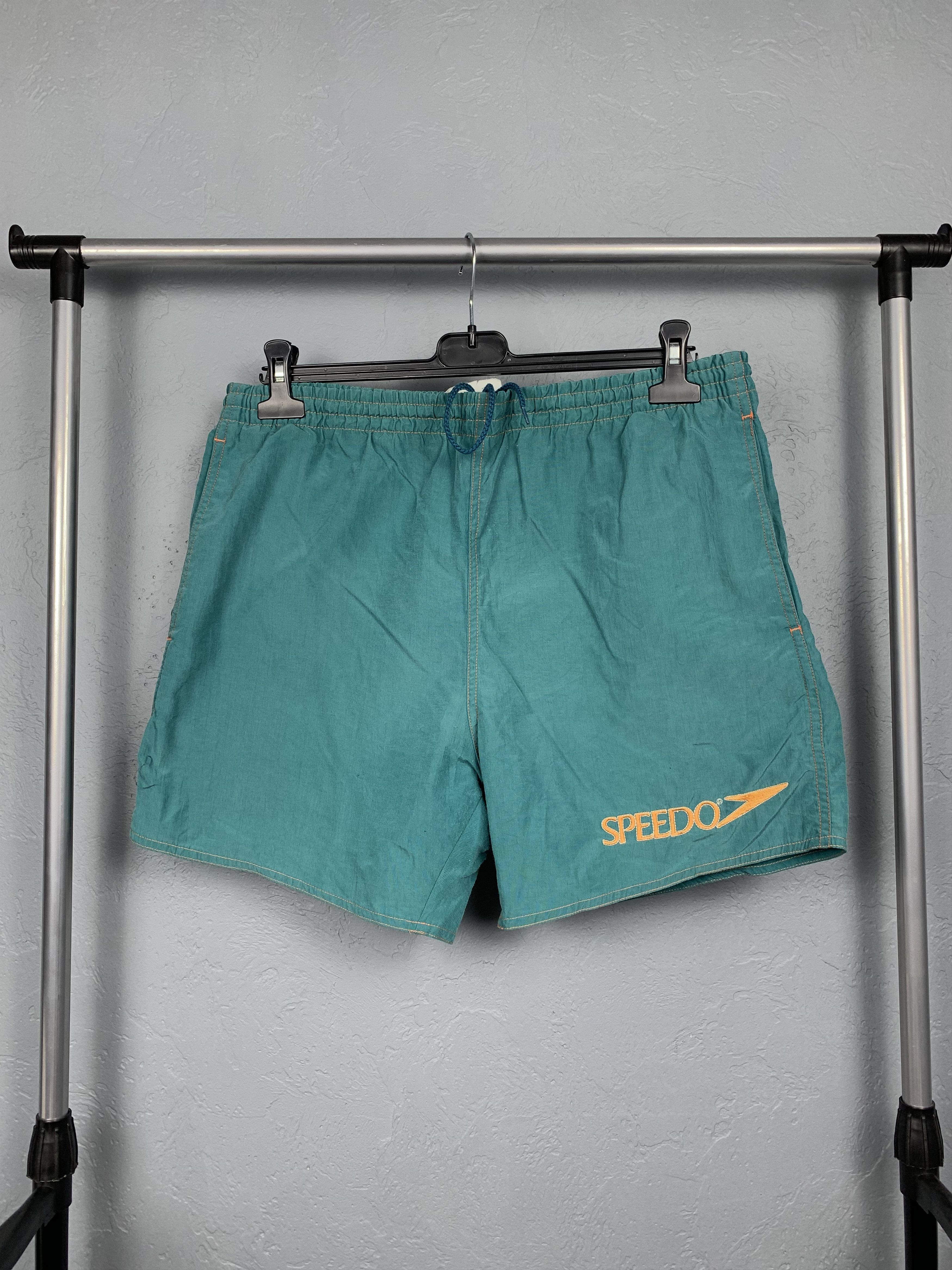 Speedo Speedo 90s Vintage Nylon Mens Shorts Y2K Size US 34 / EU 50 - 1 Thumbnail