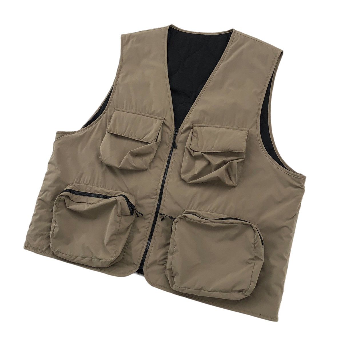 Japanese Brand Japanese Brand Gu Cargo Pocket Vest Jacket Size US XL / EU 56 / 4 - 2 Thumbnail