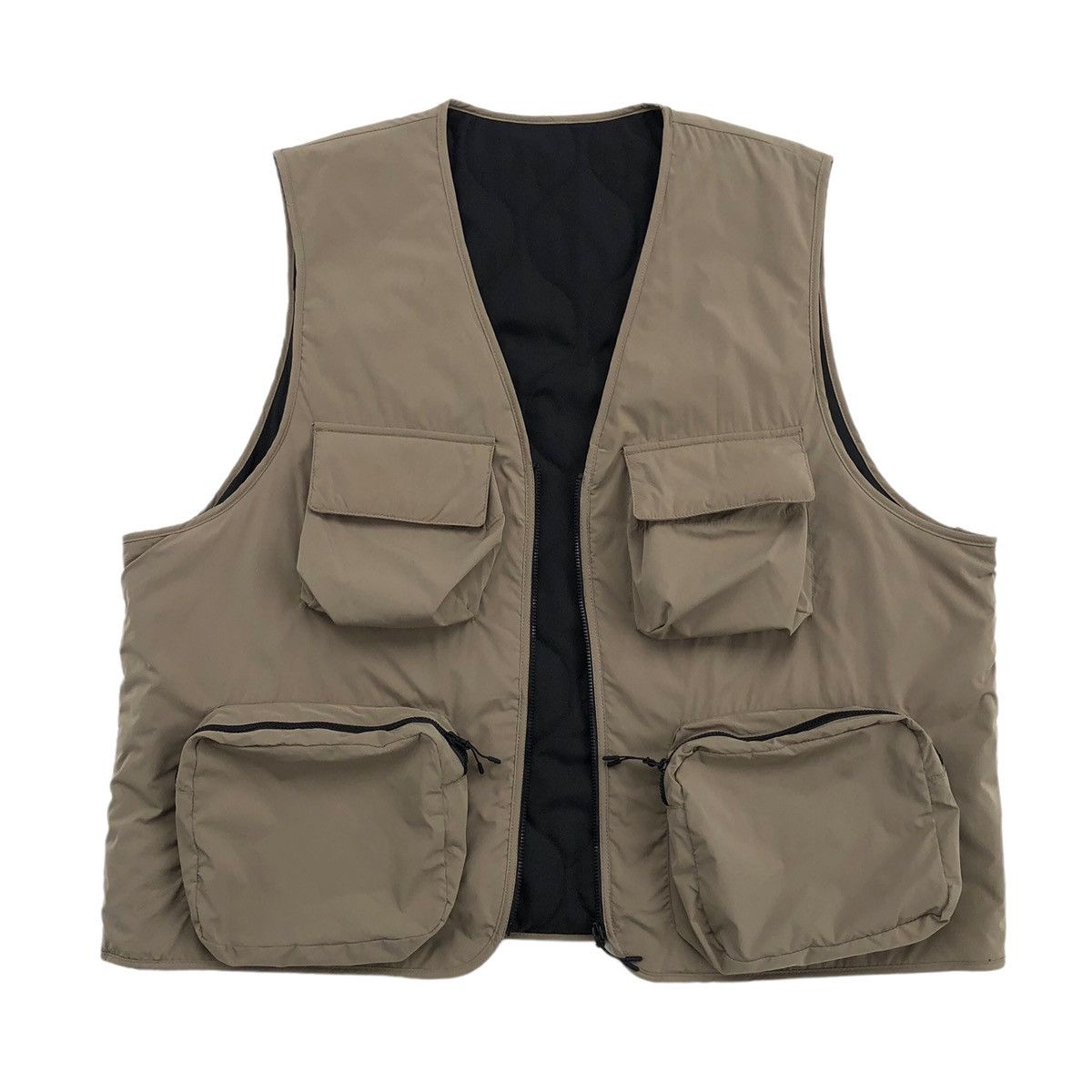 Japanese Brand Japanese Brand Gu Cargo Pocket Vest Jacket Size US XL / EU 56 / 4 - 4 Thumbnail