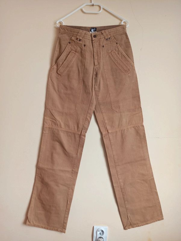 vintage y2k dolce gabbana carpenter pants