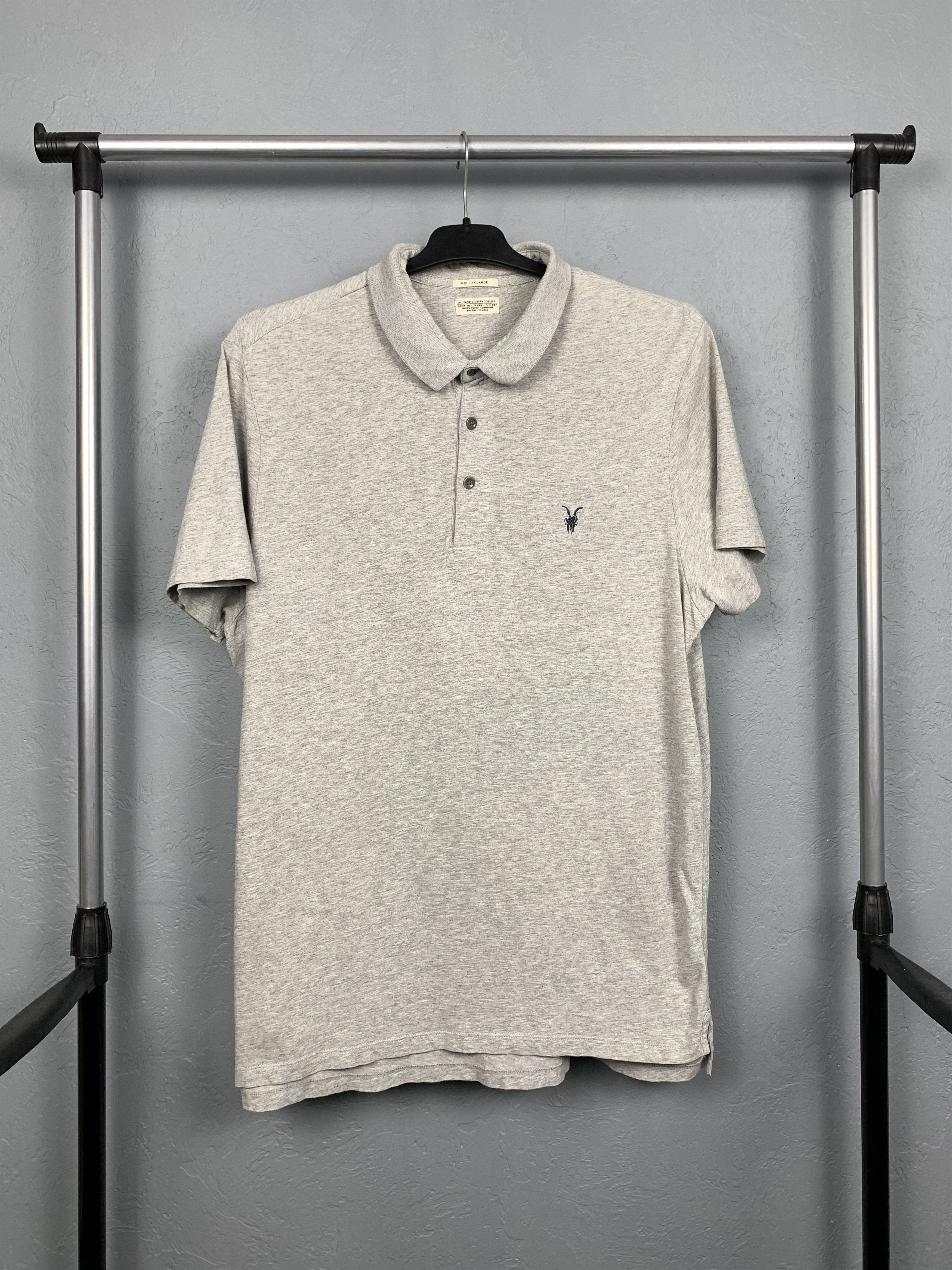 Allsaints Allsaints Bramford Vintage Mens Polo Shirt Size US L / EU 52-54 / 3 - 1 Thumbnail