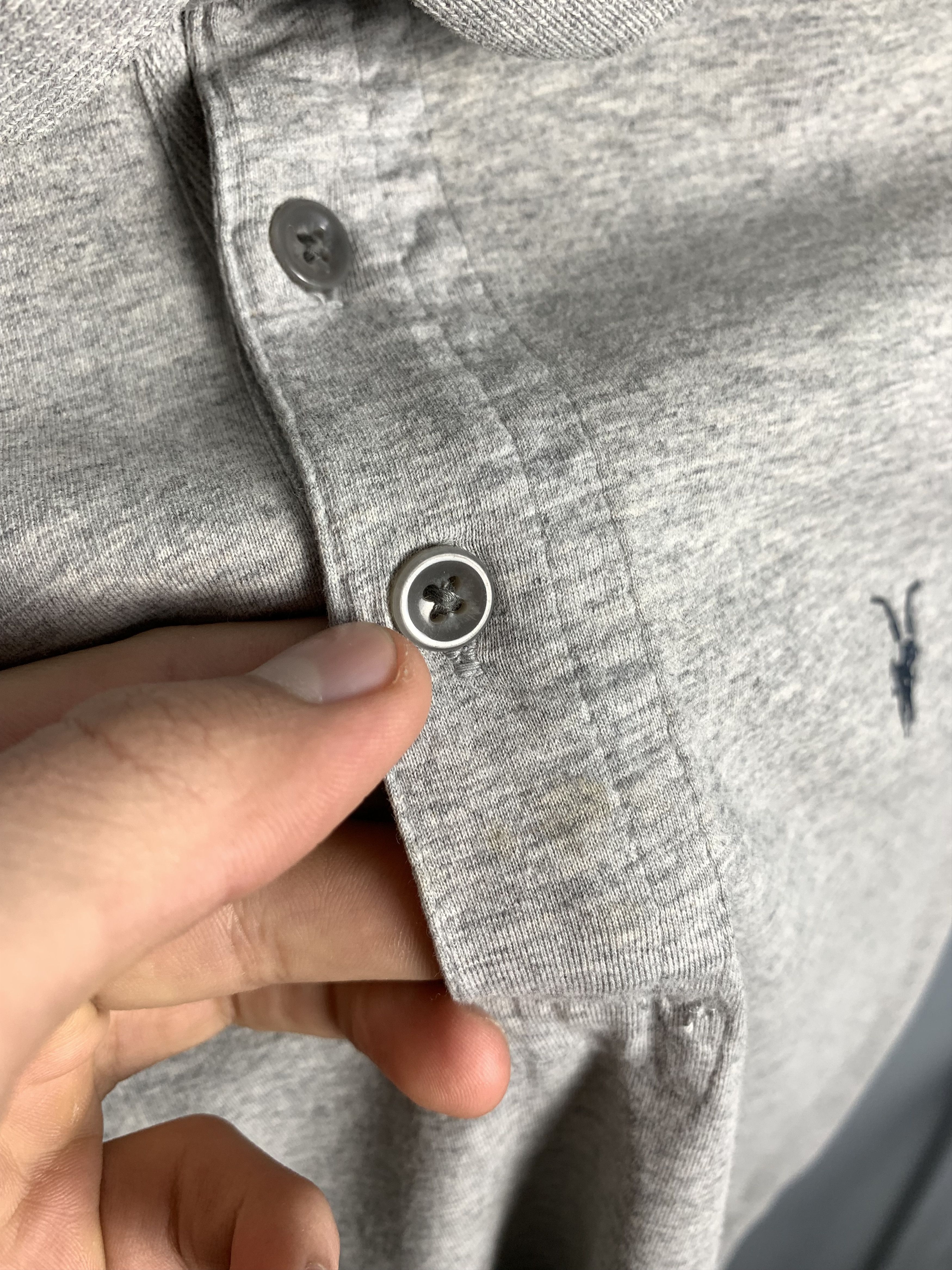 Allsaints Allsaints Bramford Vintage Mens Polo Shirt Size US L / EU 52-54 / 3 - 3 Thumbnail