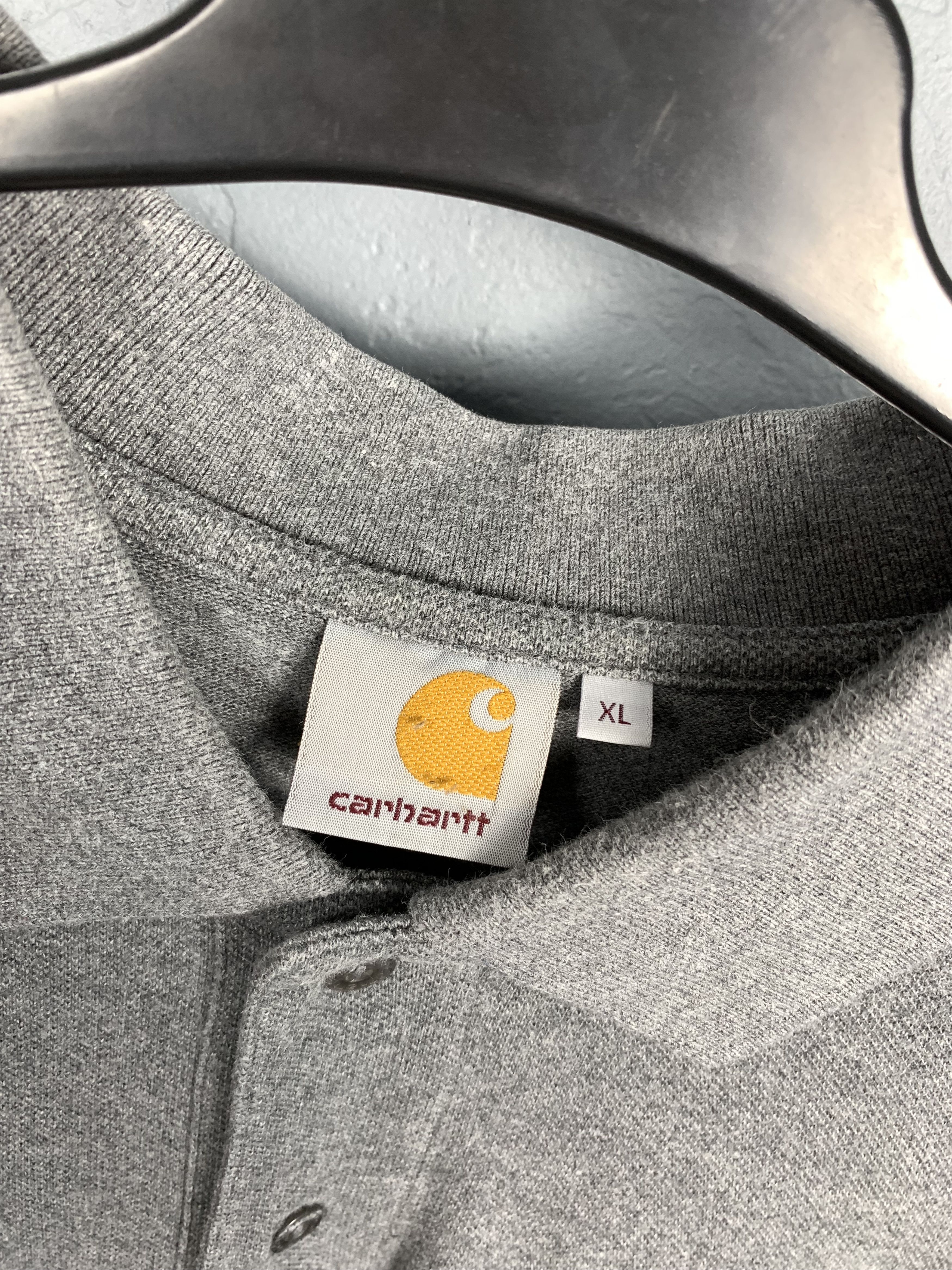 Carhartt × Carhartt Wip × Vintage CARHARTT Mens Duck Polo Shirt Size US XL / EU 56 / 4 - 3 Thumbnail