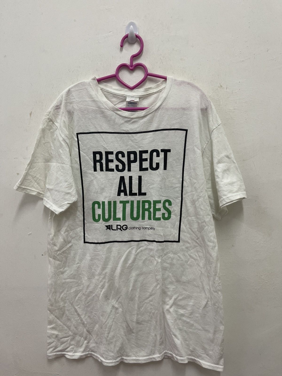 LRG Rare Vintage LRG Spell Out Big Logo Tee Size US M / EU 48-50 / 2 - 3 Thumbnail