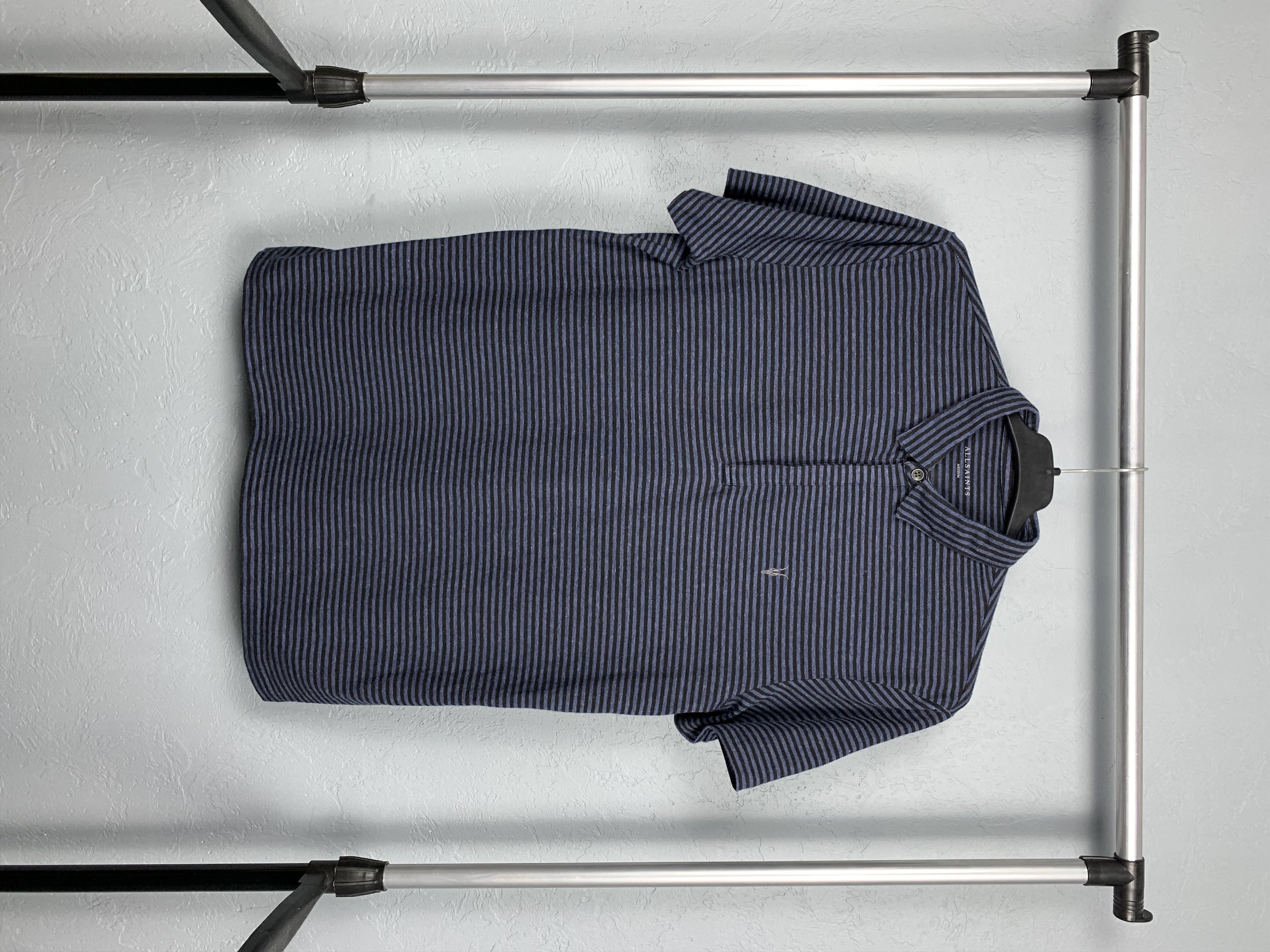 Allsaints Allsaints Auden Baltis Vintage Mens Polo Shirt Size US M / EU 48-50 / 2 - 1 Thumbnail