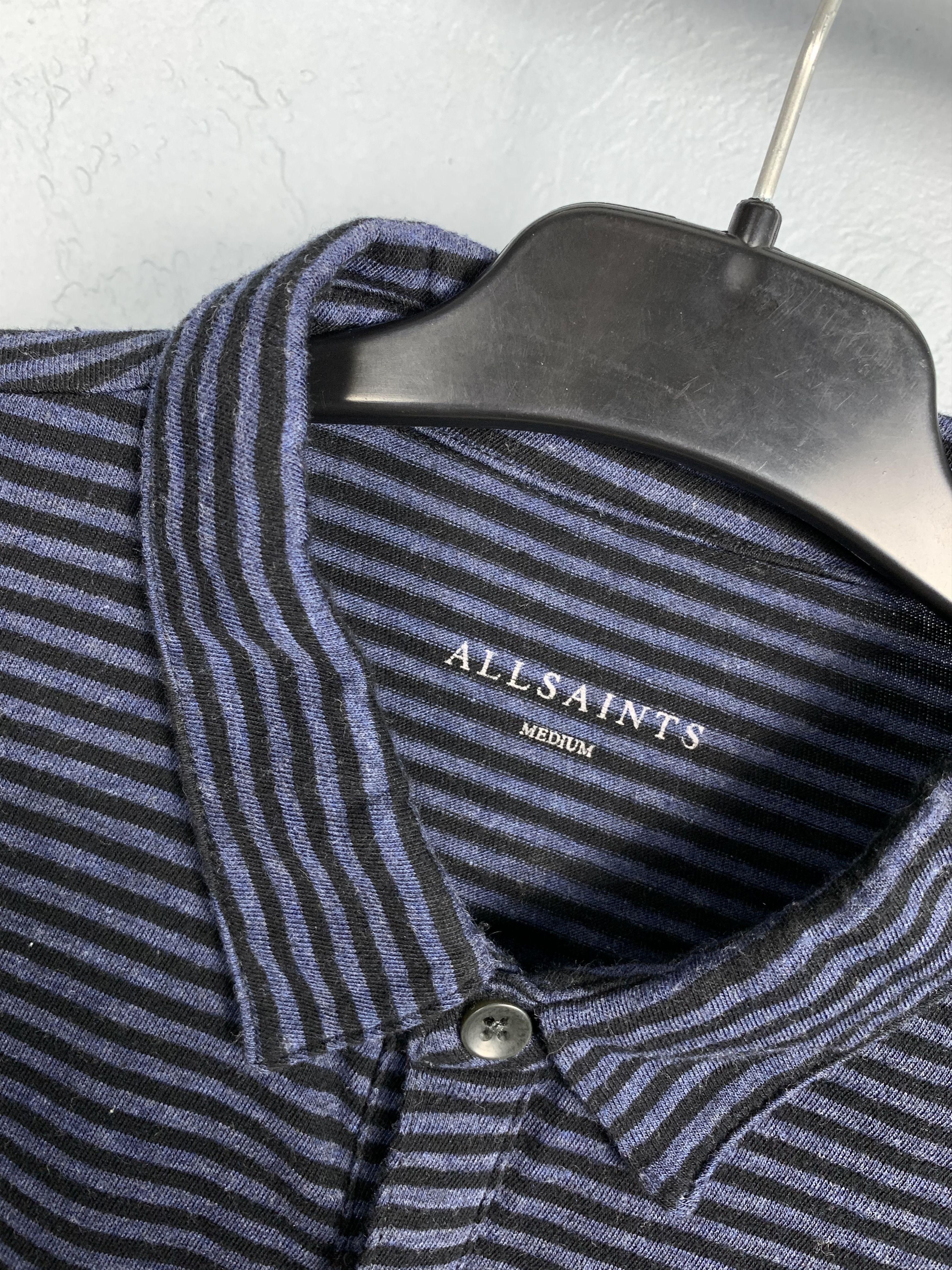 Allsaints Allsaints Auden Baltis Vintage Mens Polo Shirt Size US M / EU 48-50 / 2 - 3 Thumbnail