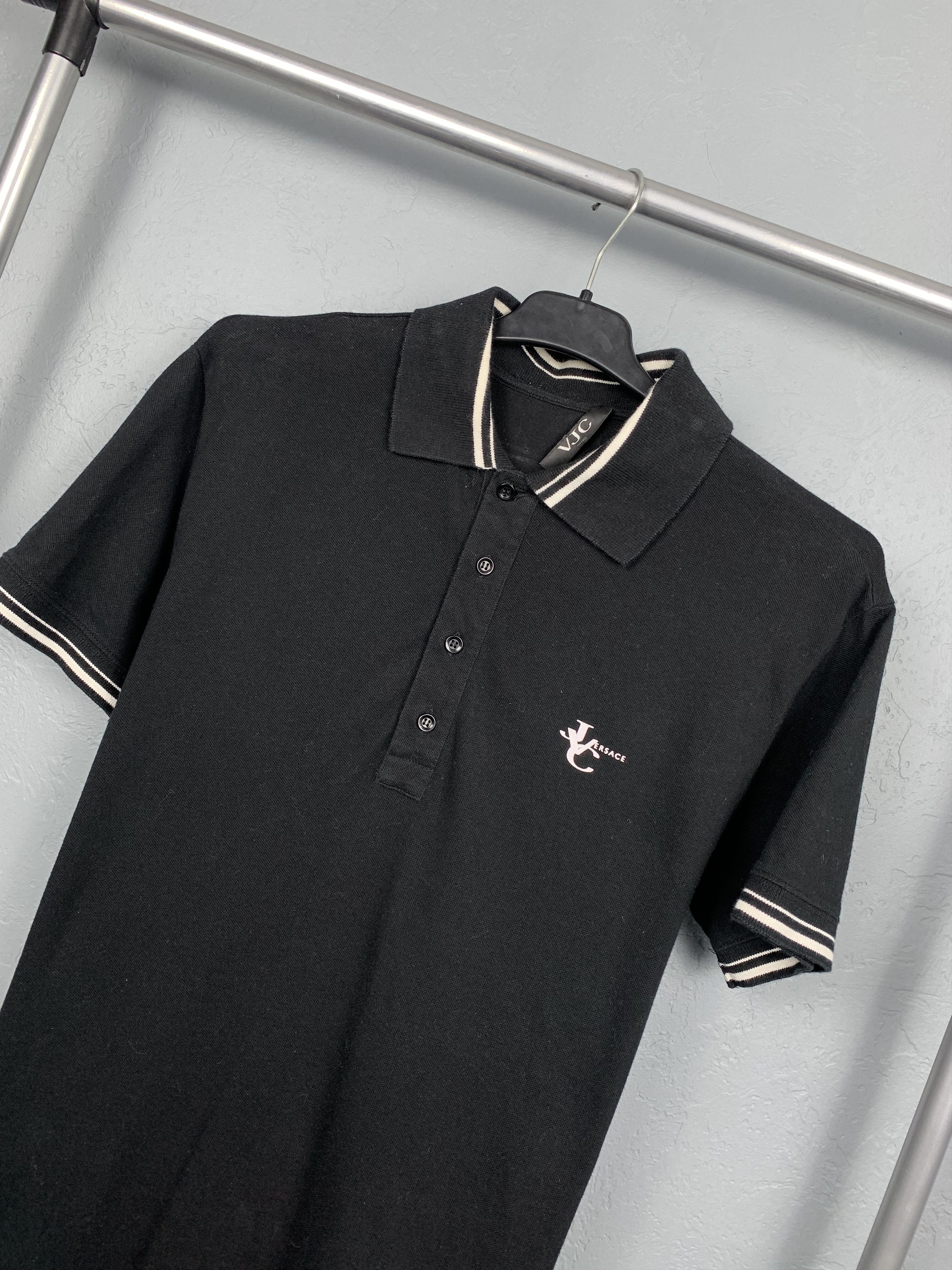 Versace × Versace Jeans Couture × Versus Versace Versace VJC Mens Polo Shirt Size US M / EU 48-50 / 2 - 2 Thumbnail