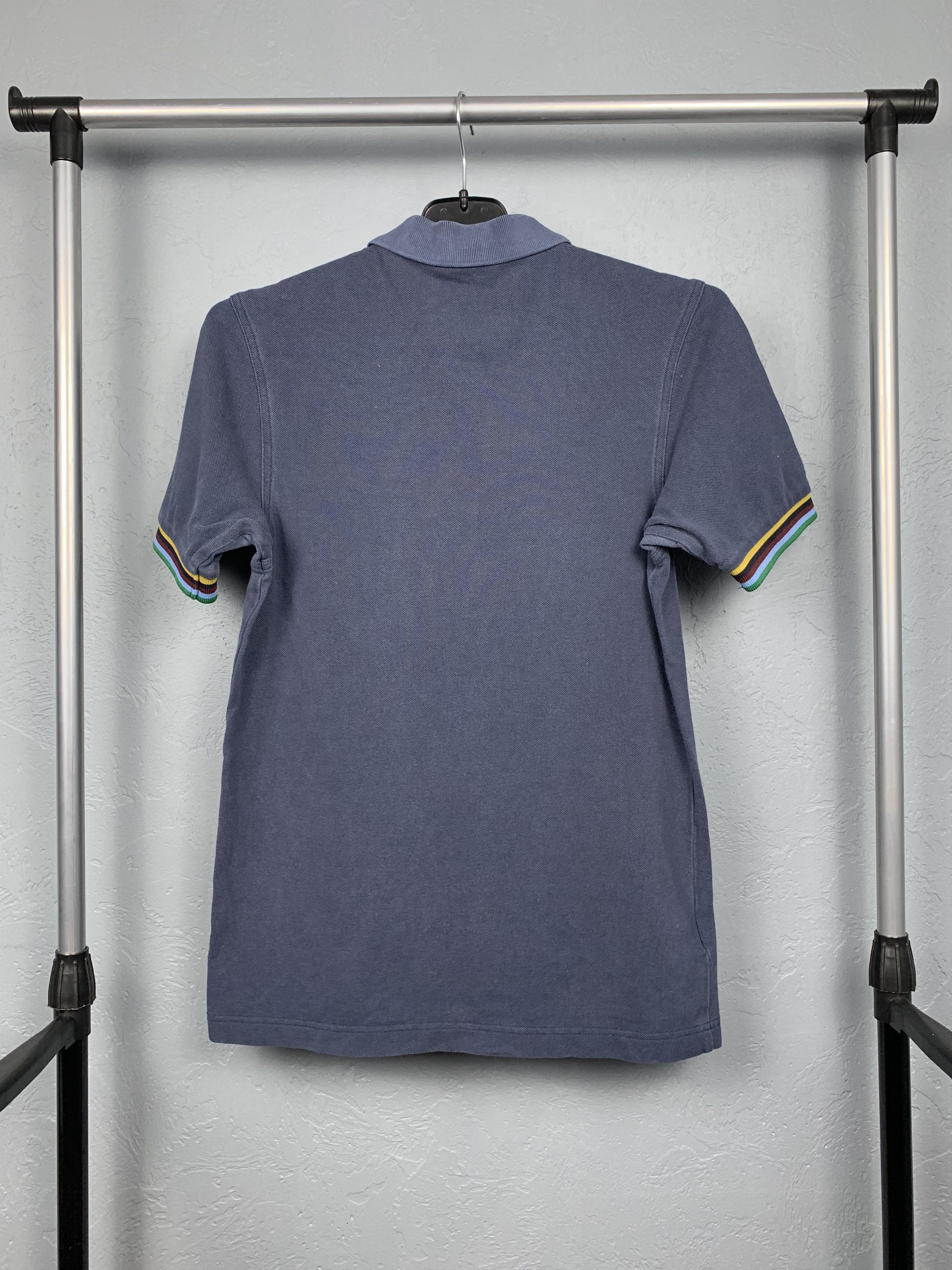 Fred Perry Fred Perry Bradley Wiggins Vintage Sun Faded Polo Shirt Size US XS / EU 42 / 0 - 6 Thumbnail