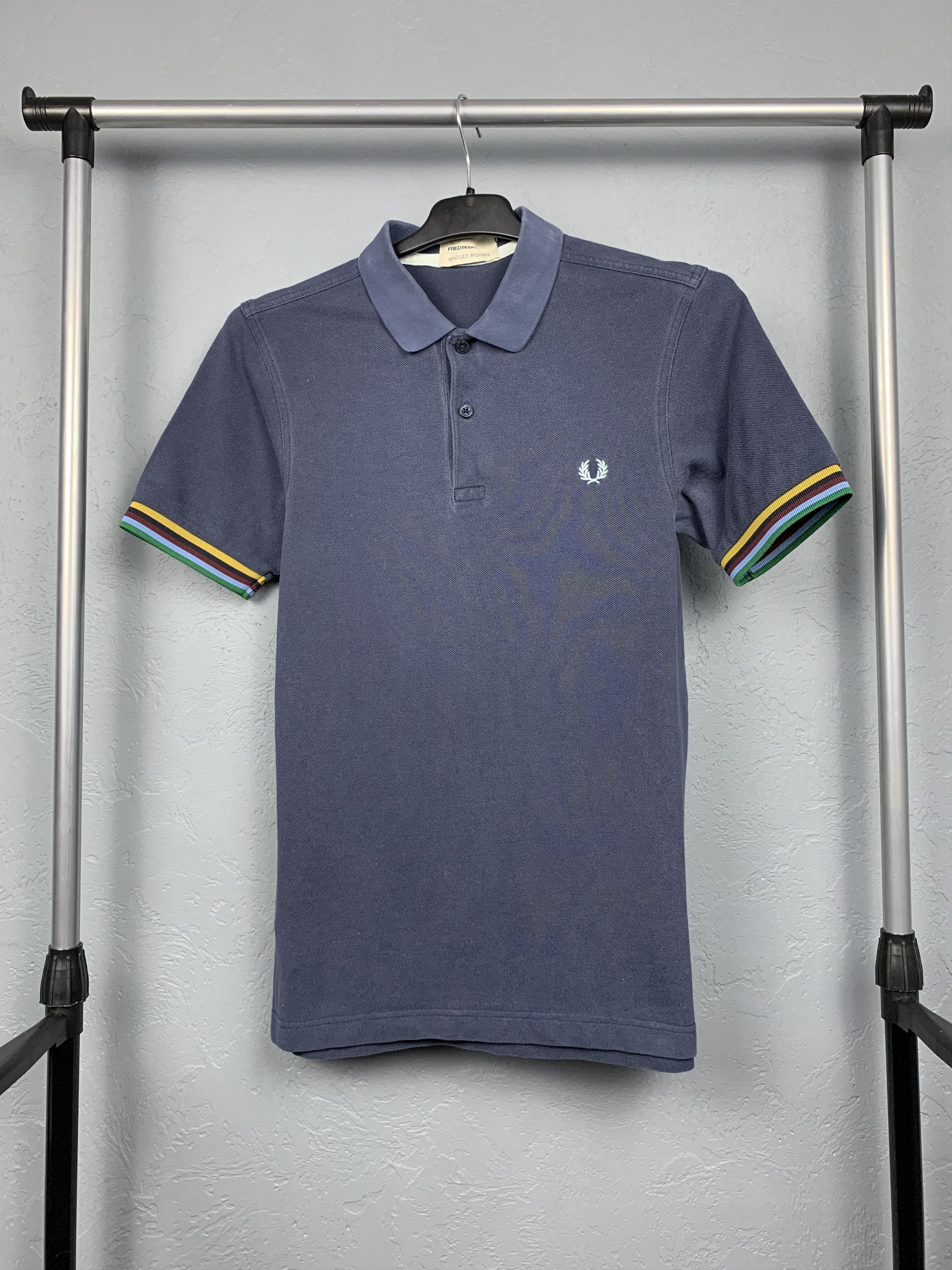 Stussy × Vintage Vintage Stussy Equipped Polo Sun Faded Tee